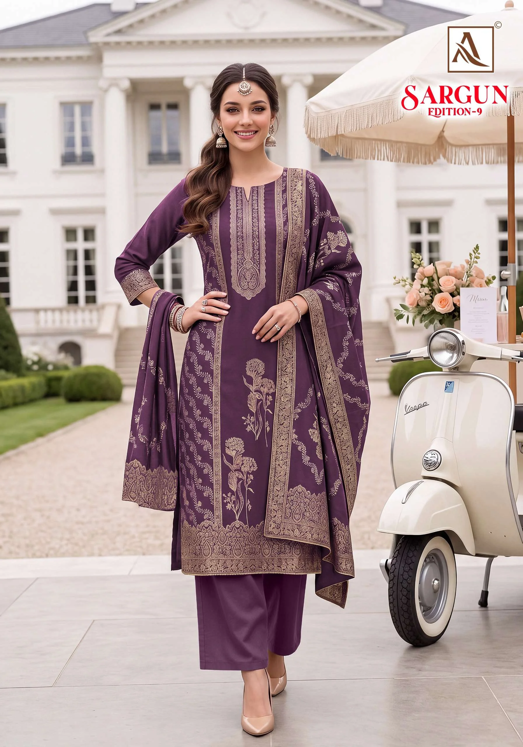 Alok Suits Sargun Vol 9