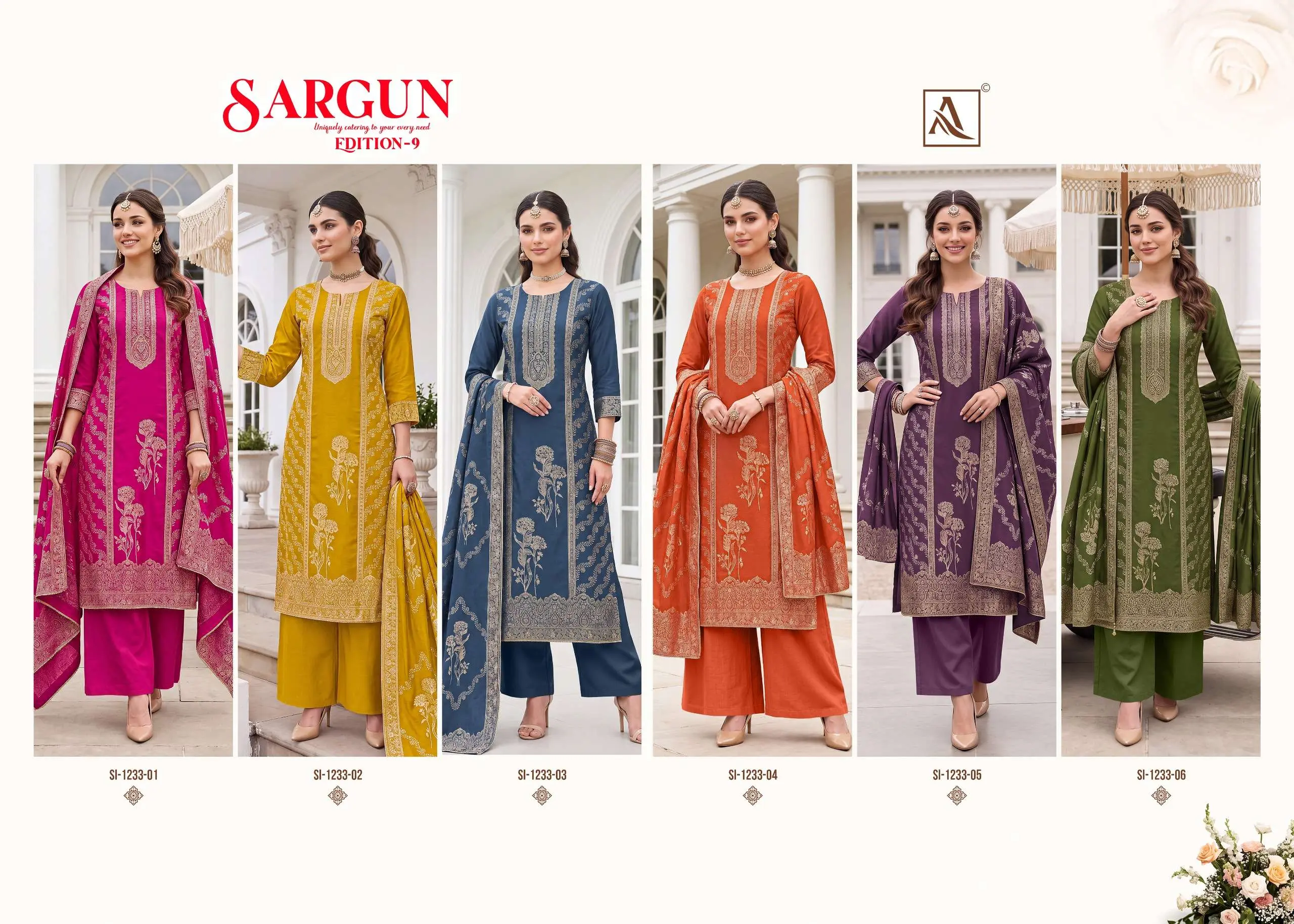 Alok Suits Sargun Vol 9