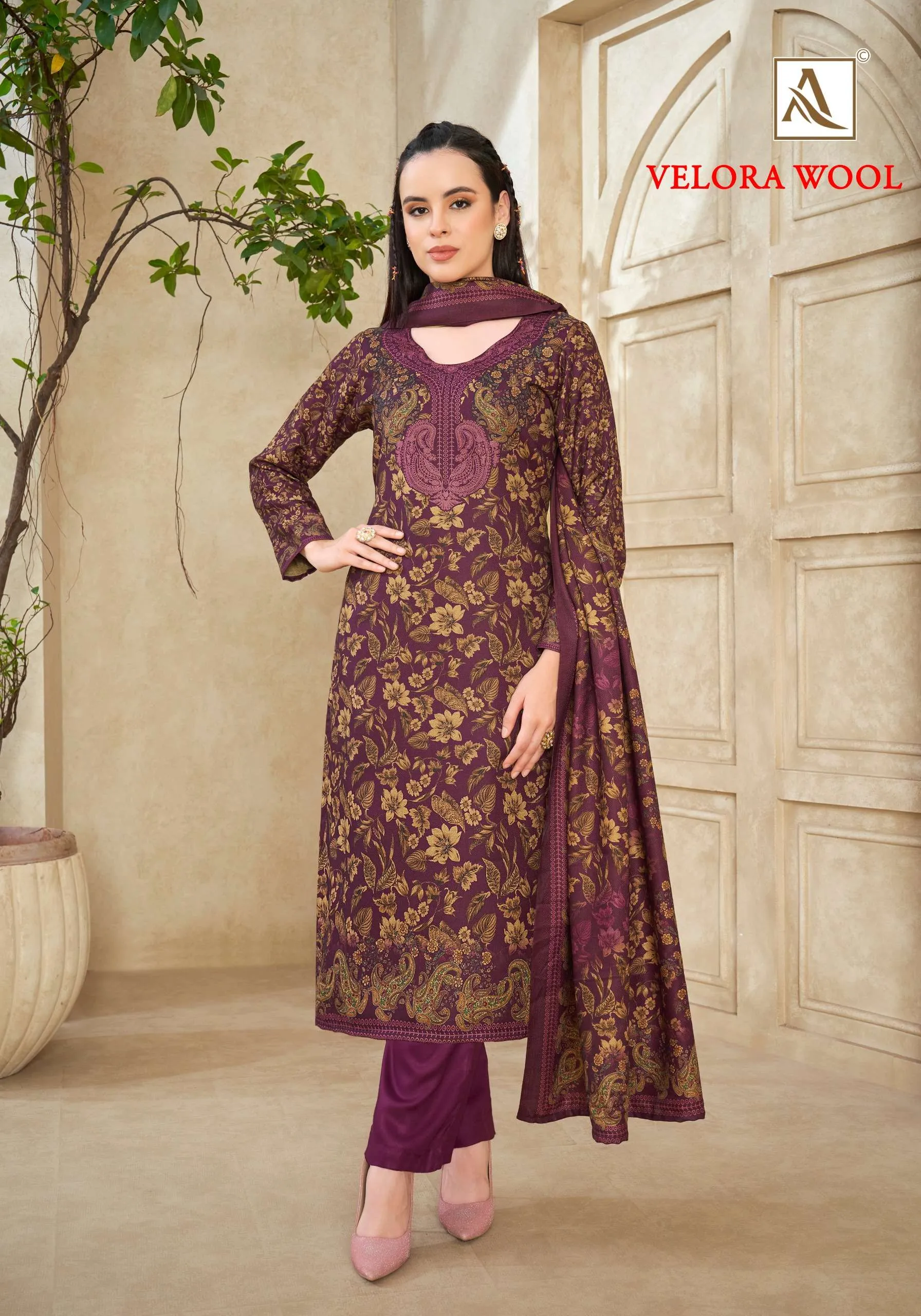 Alok Suits Velora Wool