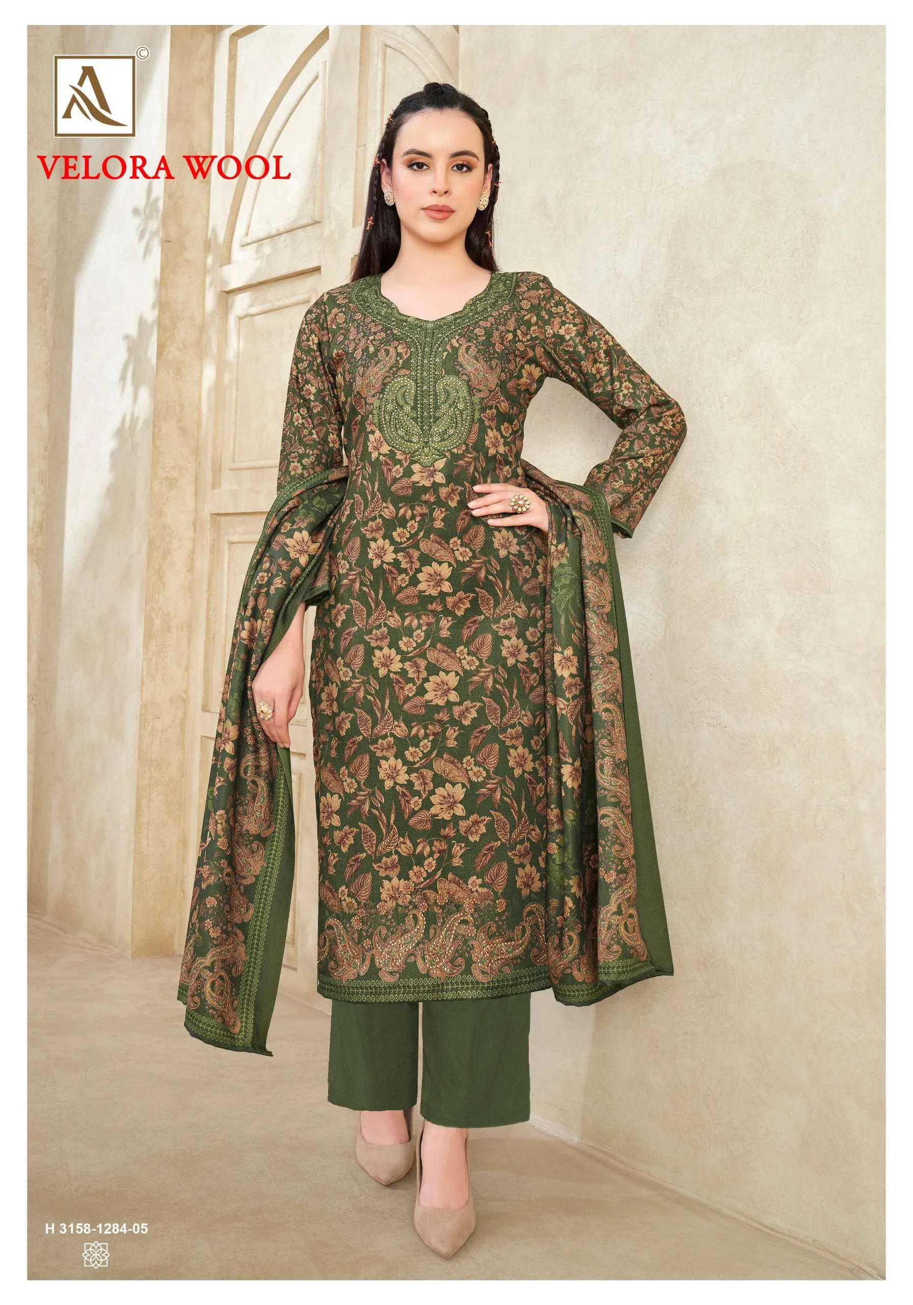 Alok Suits Velora Wool