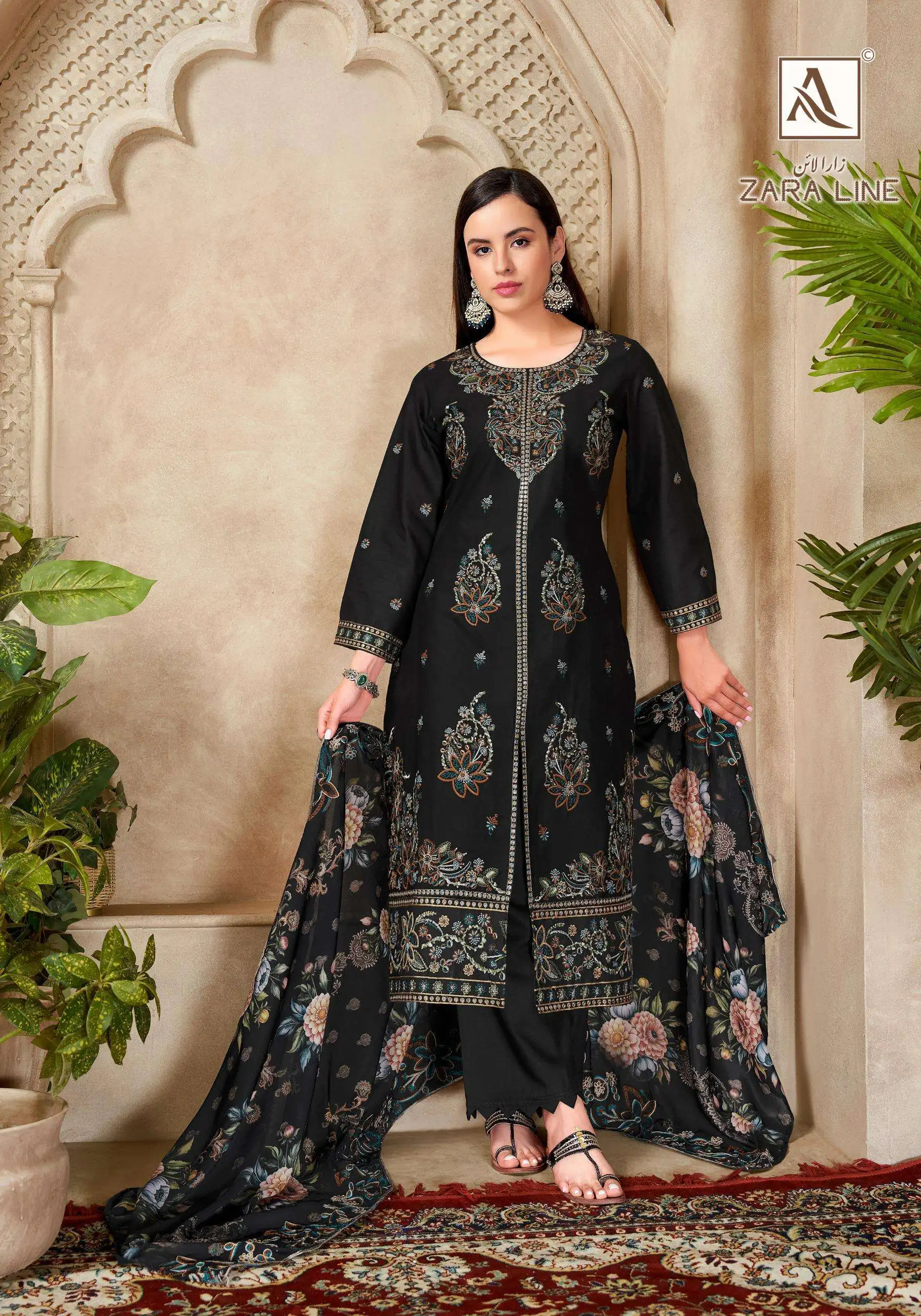 Alok Suits Zara Line