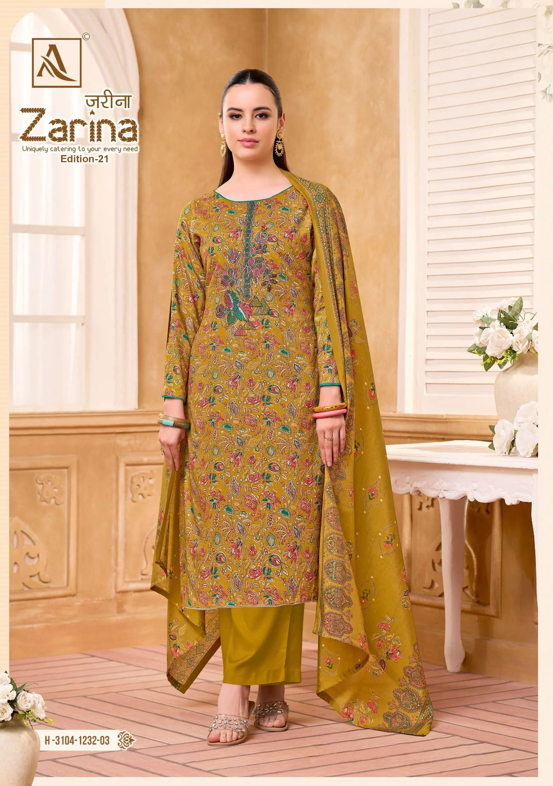 Alok Suits Zarina Edition 21