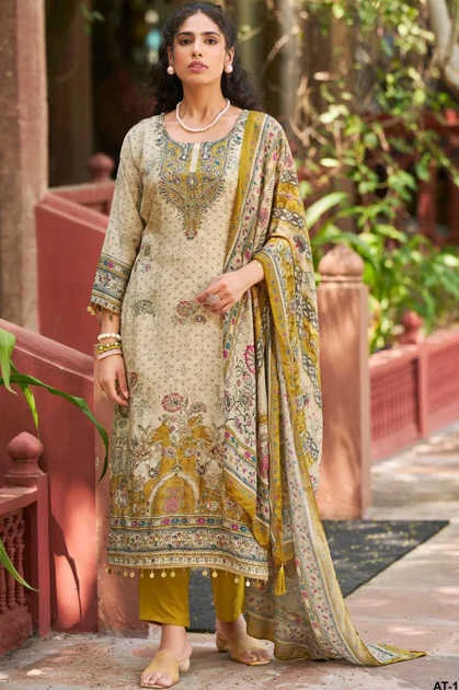 Amrutvela AT 103 A-D Viscose Salwar Suit Catalog 4 Pcs