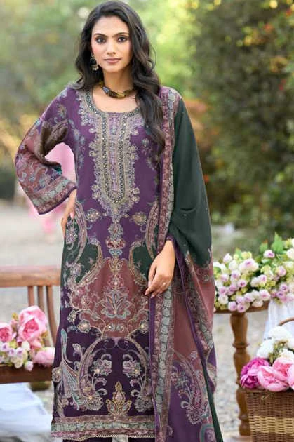 Amrutvela AT 224 A-D Viscose Salwar Suit Catalog 4 Pcs
