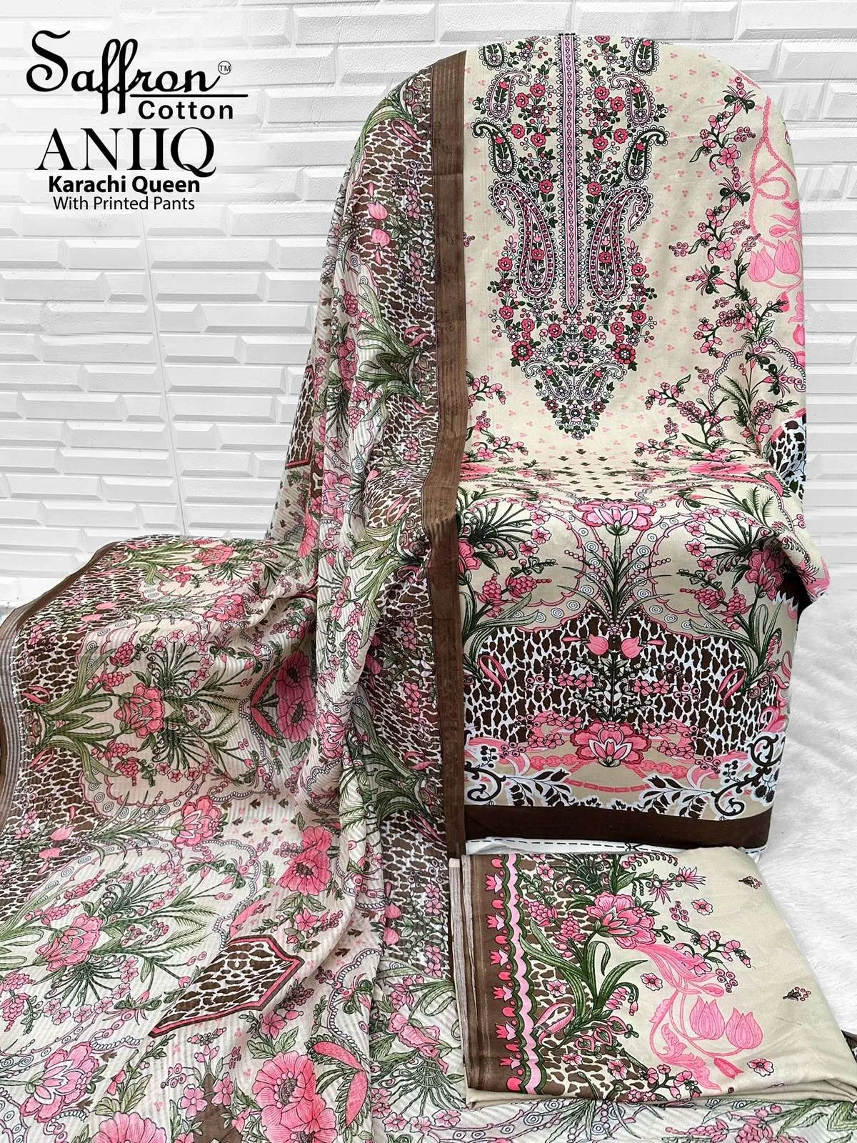 Aniq Karachi Queen with Printed Pants