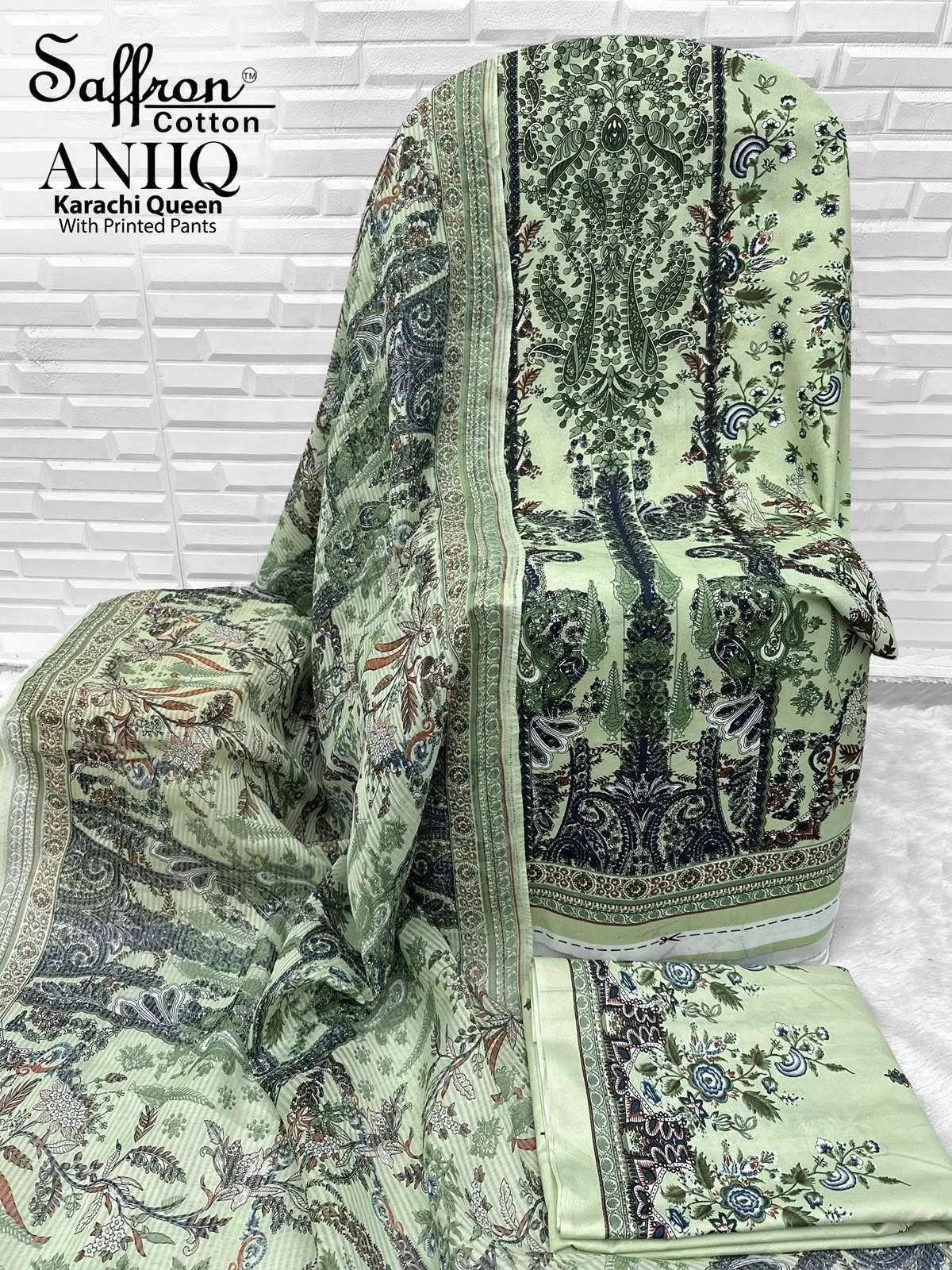 Aniq Karachi Queen with Printed Pants