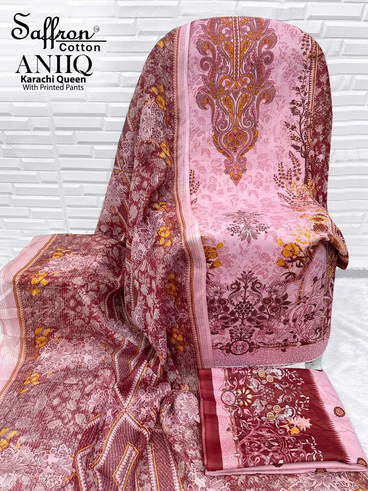 Aniq Karachi Queen with Printed Pants