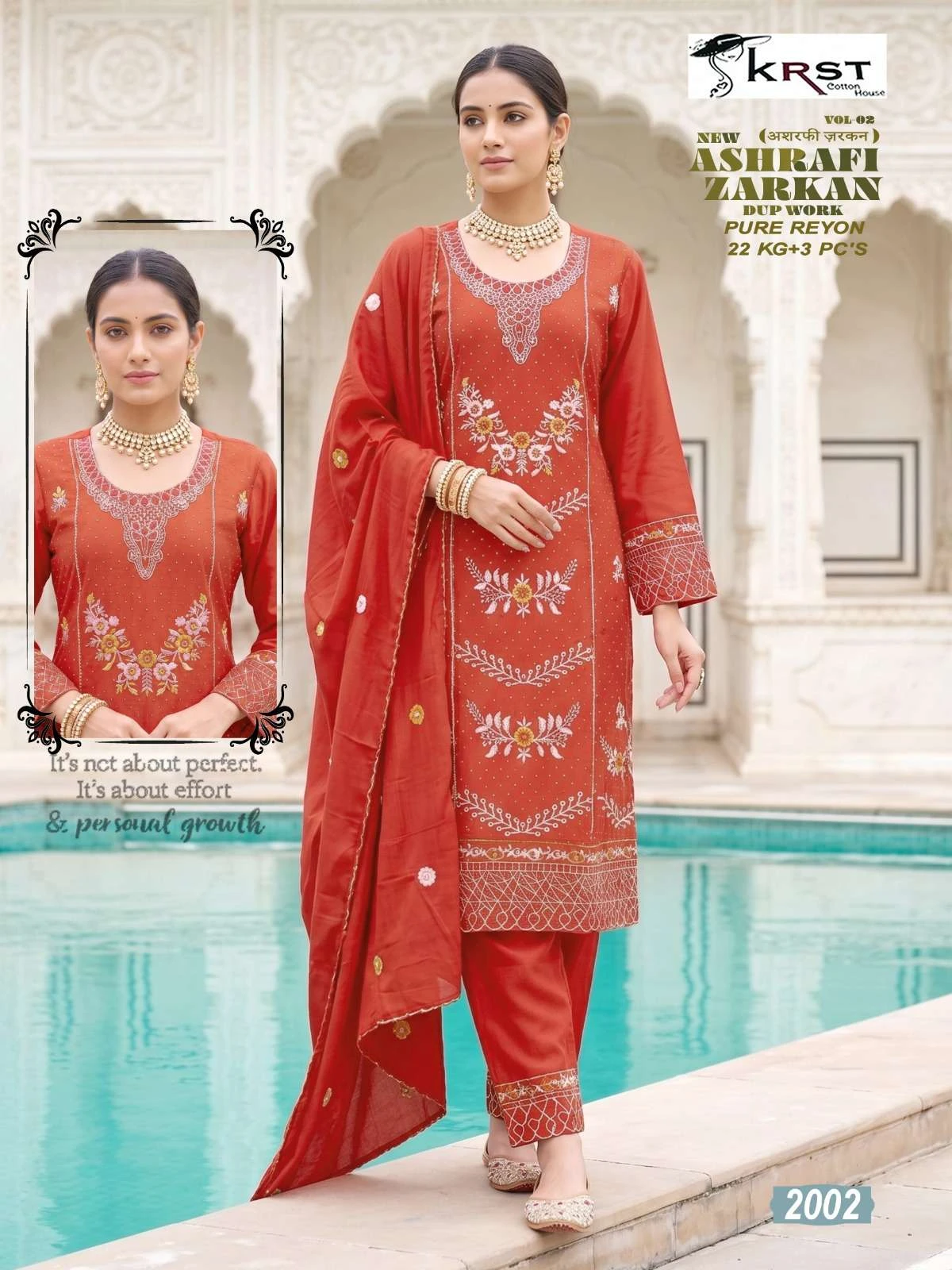 Ashrafi Zarkan Vol 1 - Readymade Dress