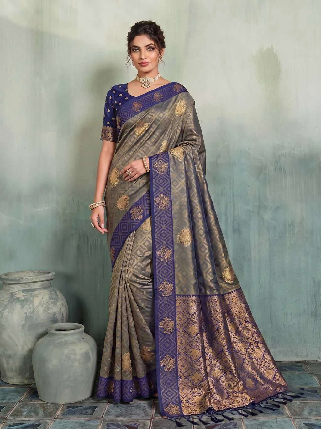 Astita Madras Handloom Silk