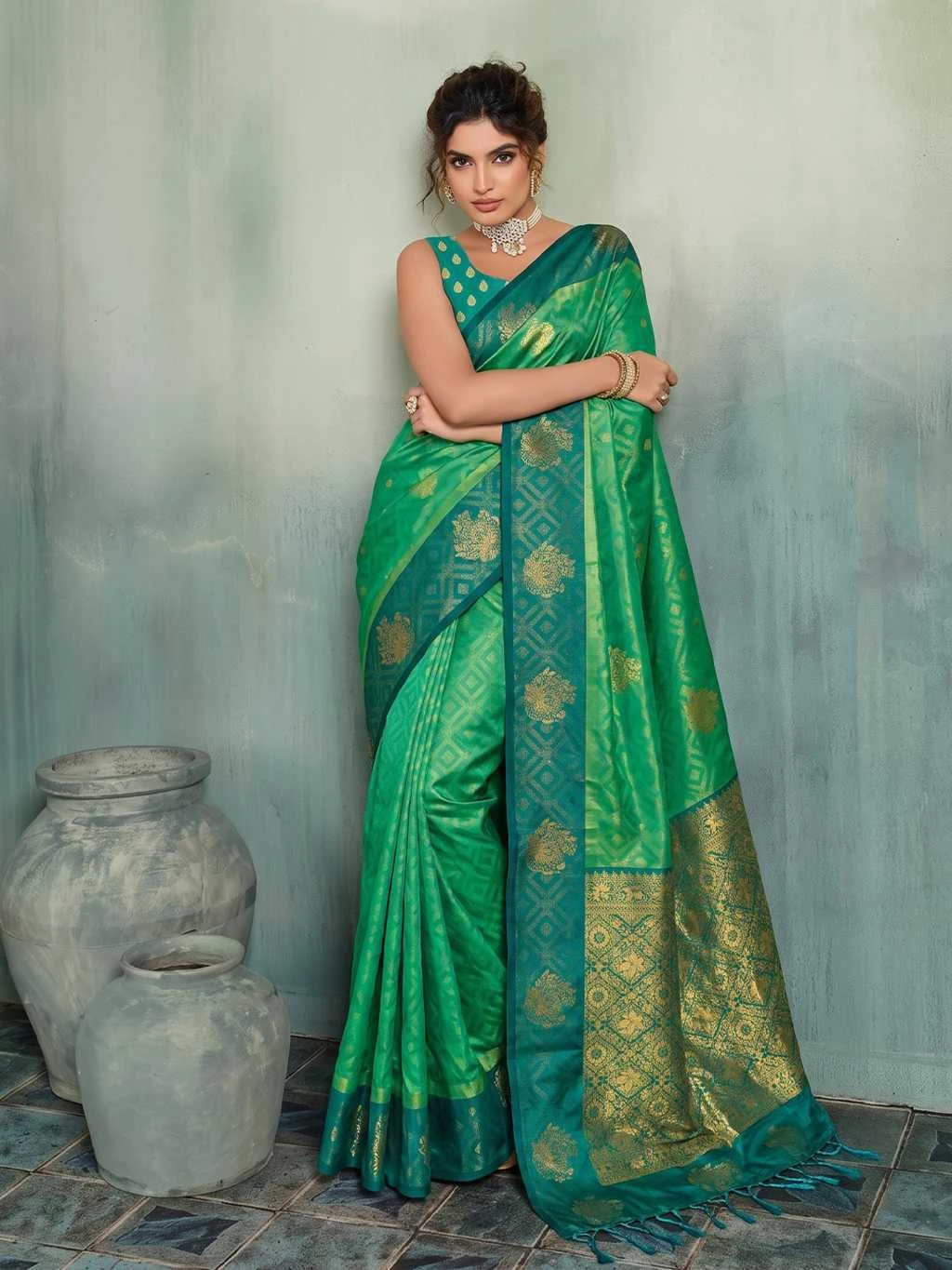 Astita Madras Handloom Silk
