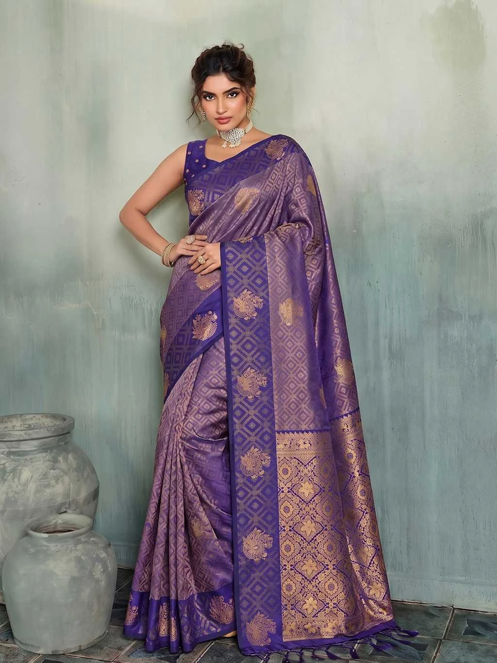Astita Madras Handloom Silk