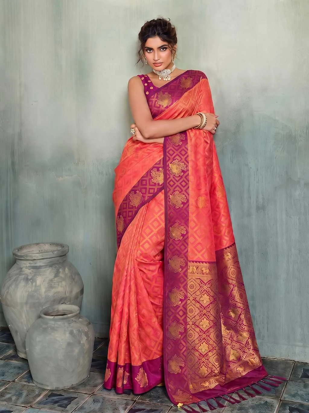Astita Madras Handloom Silk