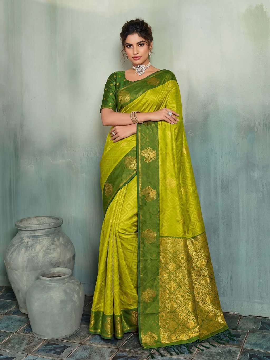 Astita Madras Handloom Silk