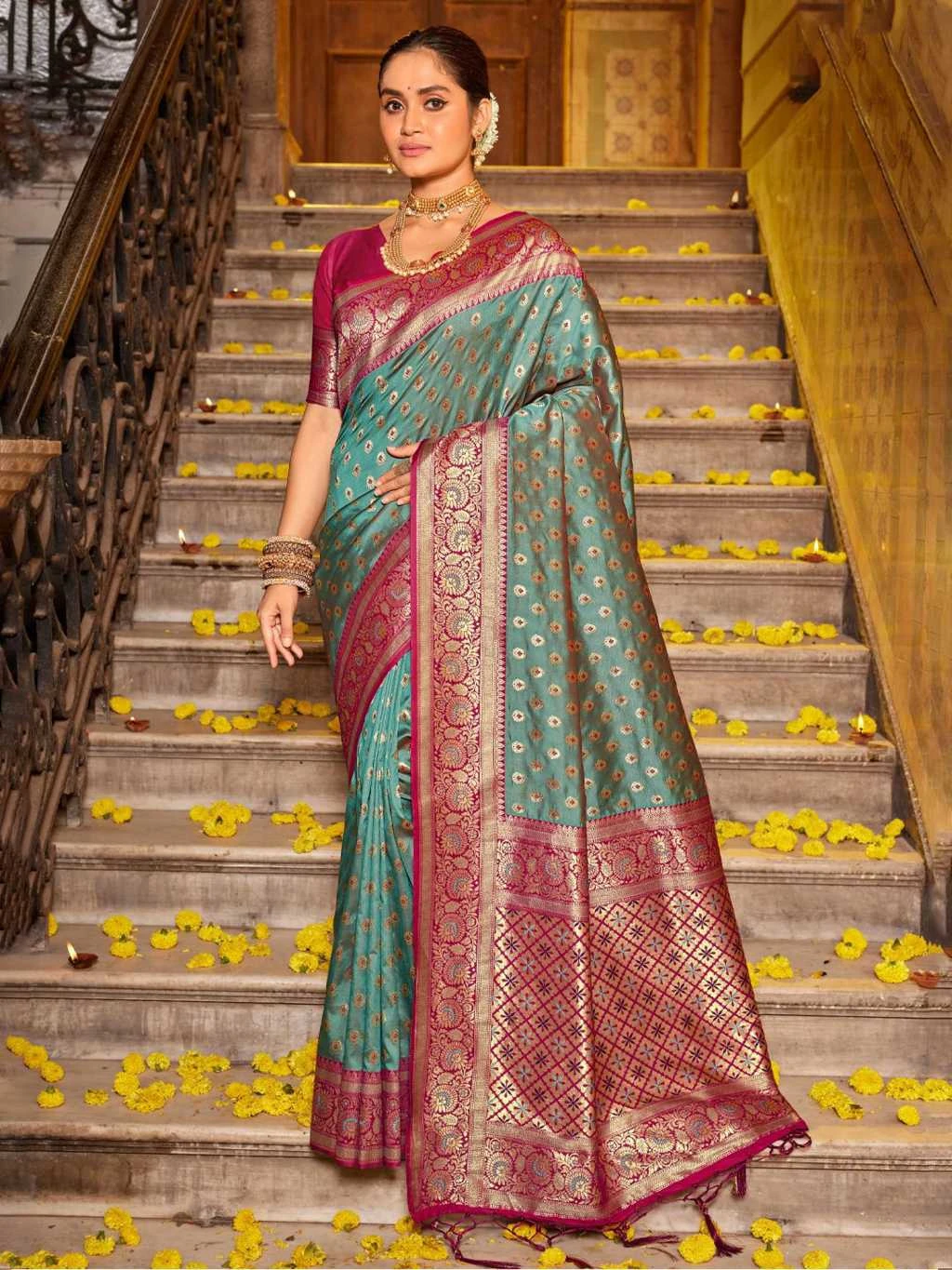 Astita Vaani Banarasi Silk