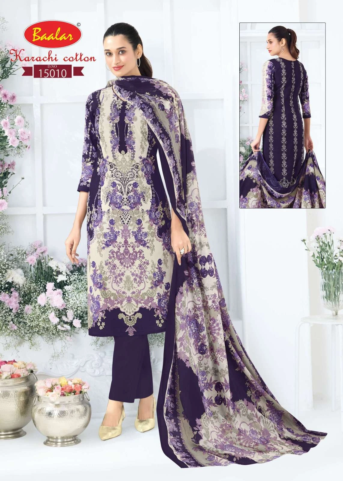 Baalar Karachi Cotton Vol 15