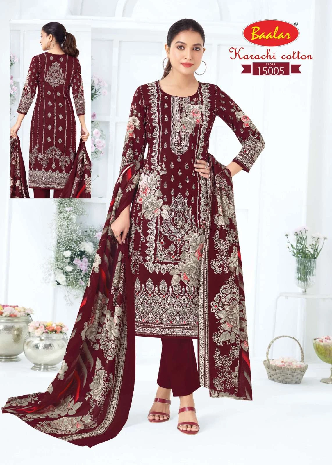 Baalar Karachi Cotton Vol 15