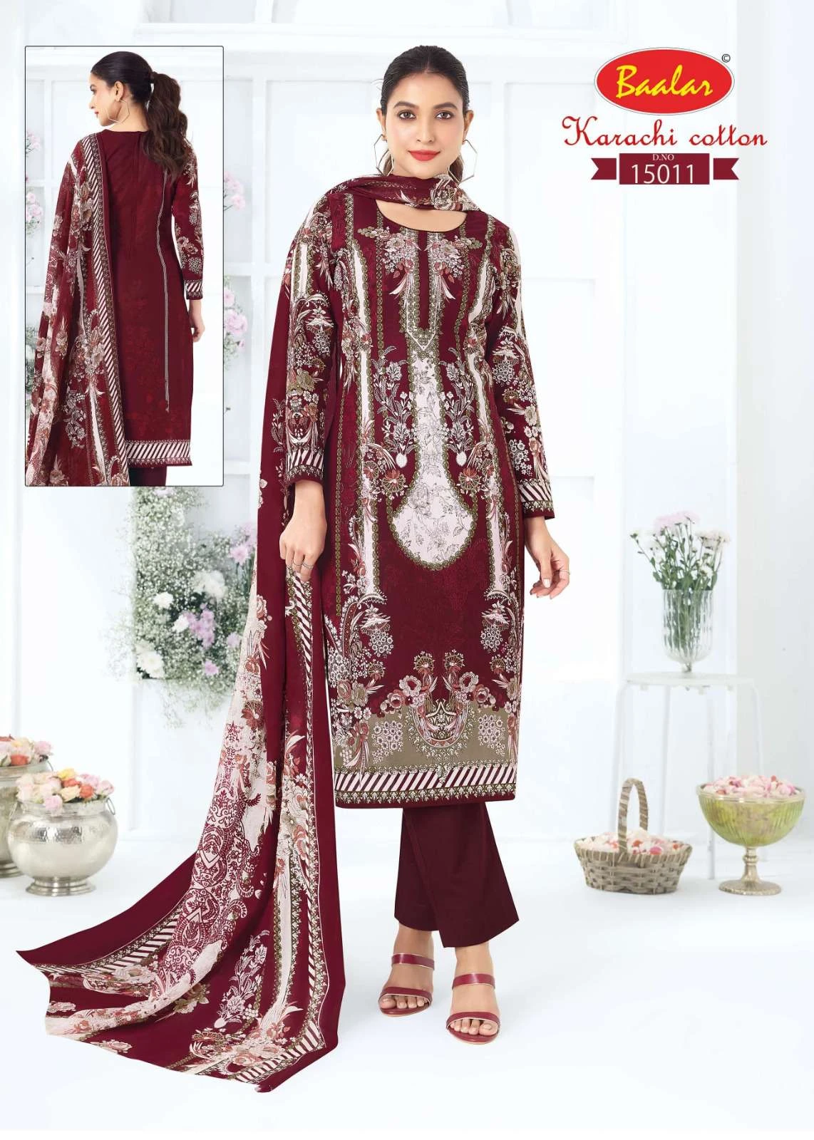 Baalar Karachi Cotton Vol 15
