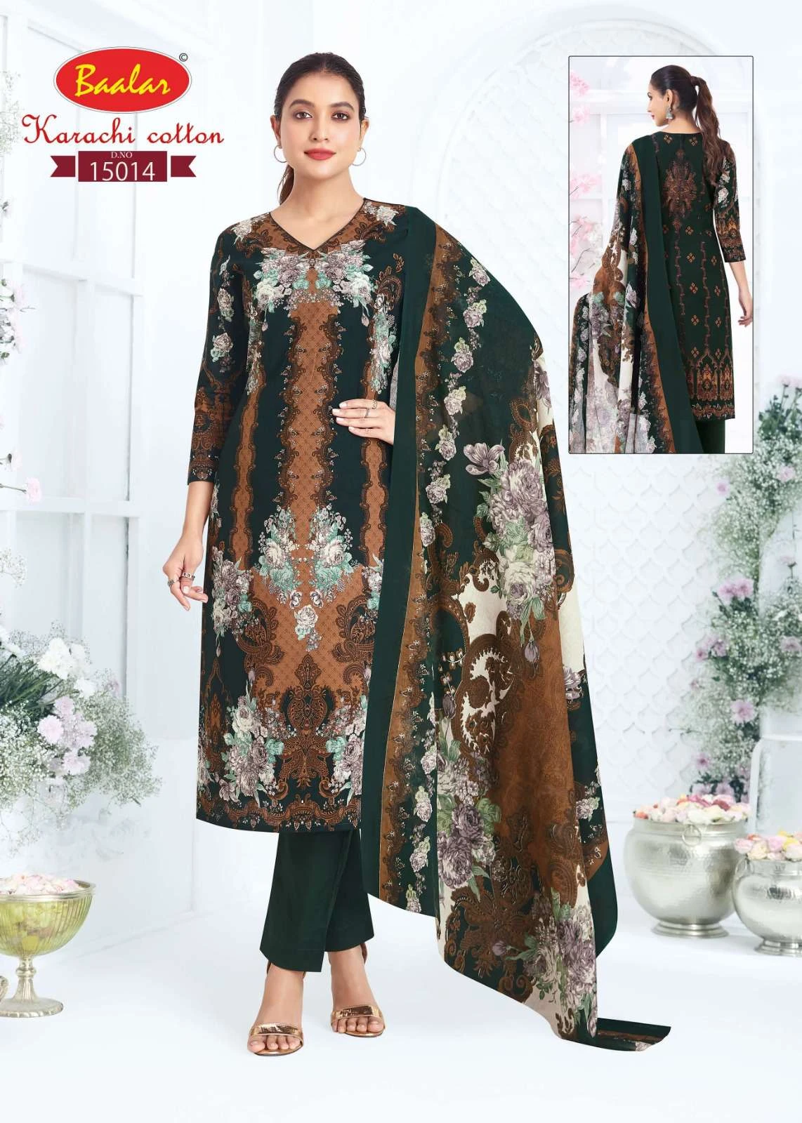 Baalar Karachi Cotton Vol 15