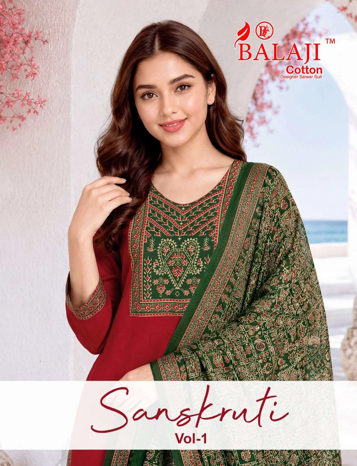 Balaji Cotton Sanskruti Vol 1 Ready Made Collection - Readymade Dress