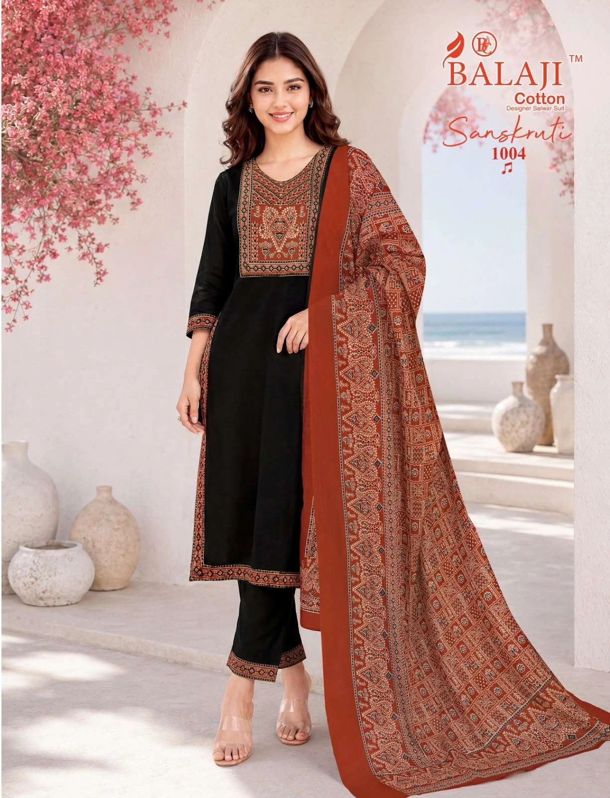 Balaji Cotton Sanskruti Vol 1 Ready Made Collection - Readymade Dress