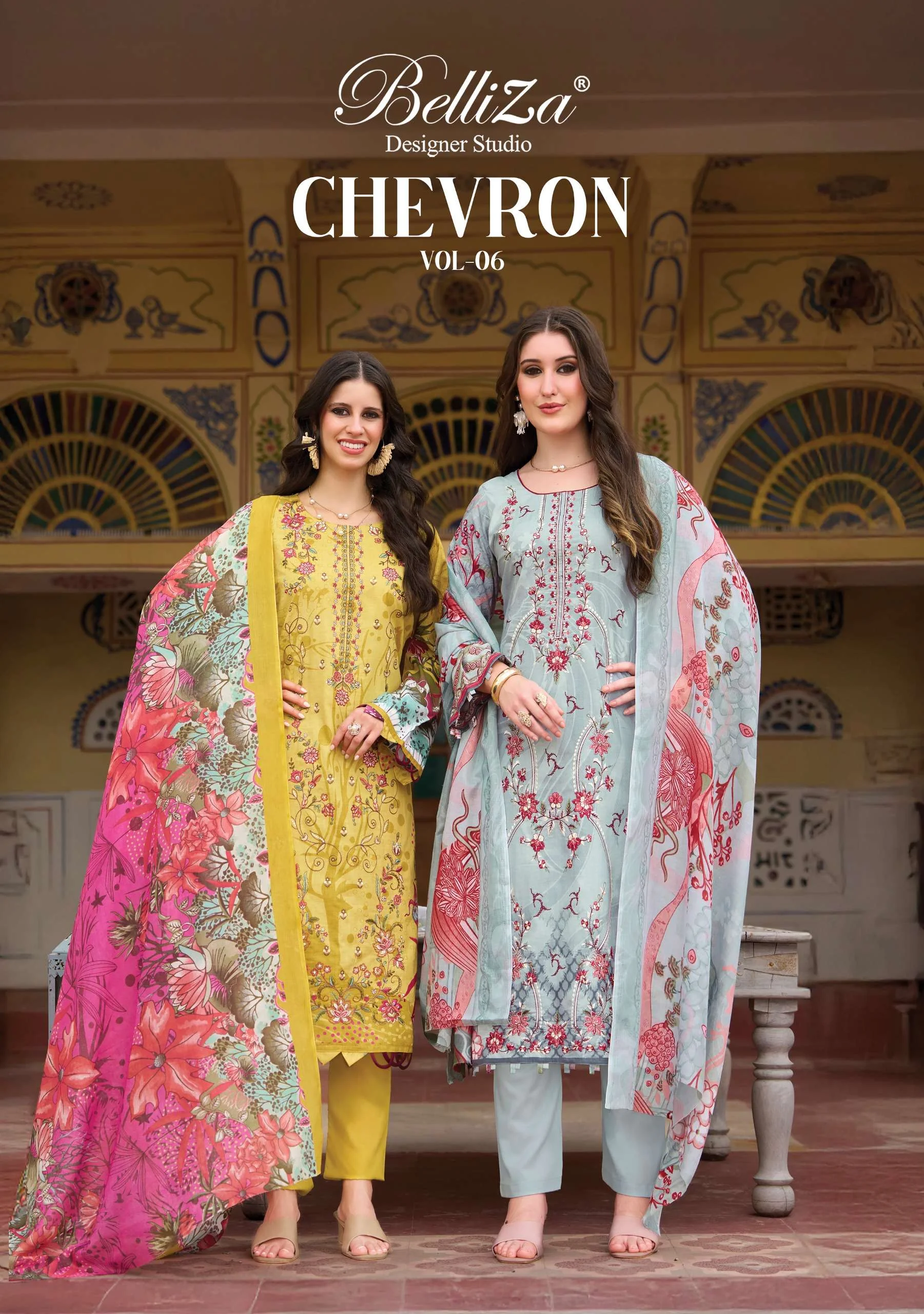 Belliza Designer Studio Chevron Vol 6