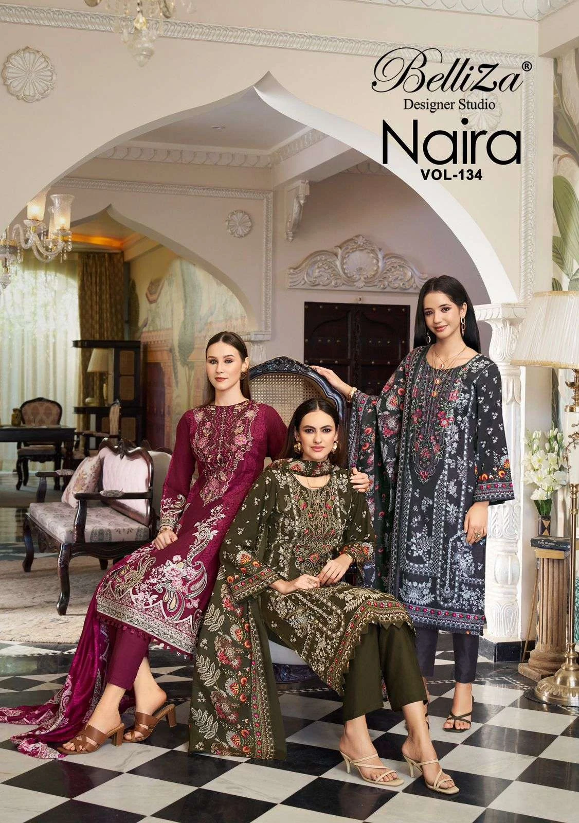 Belliza Designer Studio Naira Vol 134