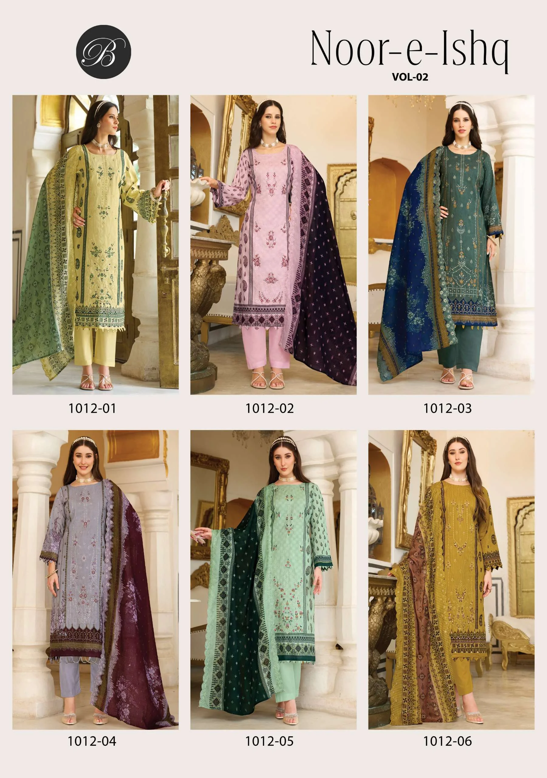 Belliza Designer Studio Noor E Ishq Vol 2