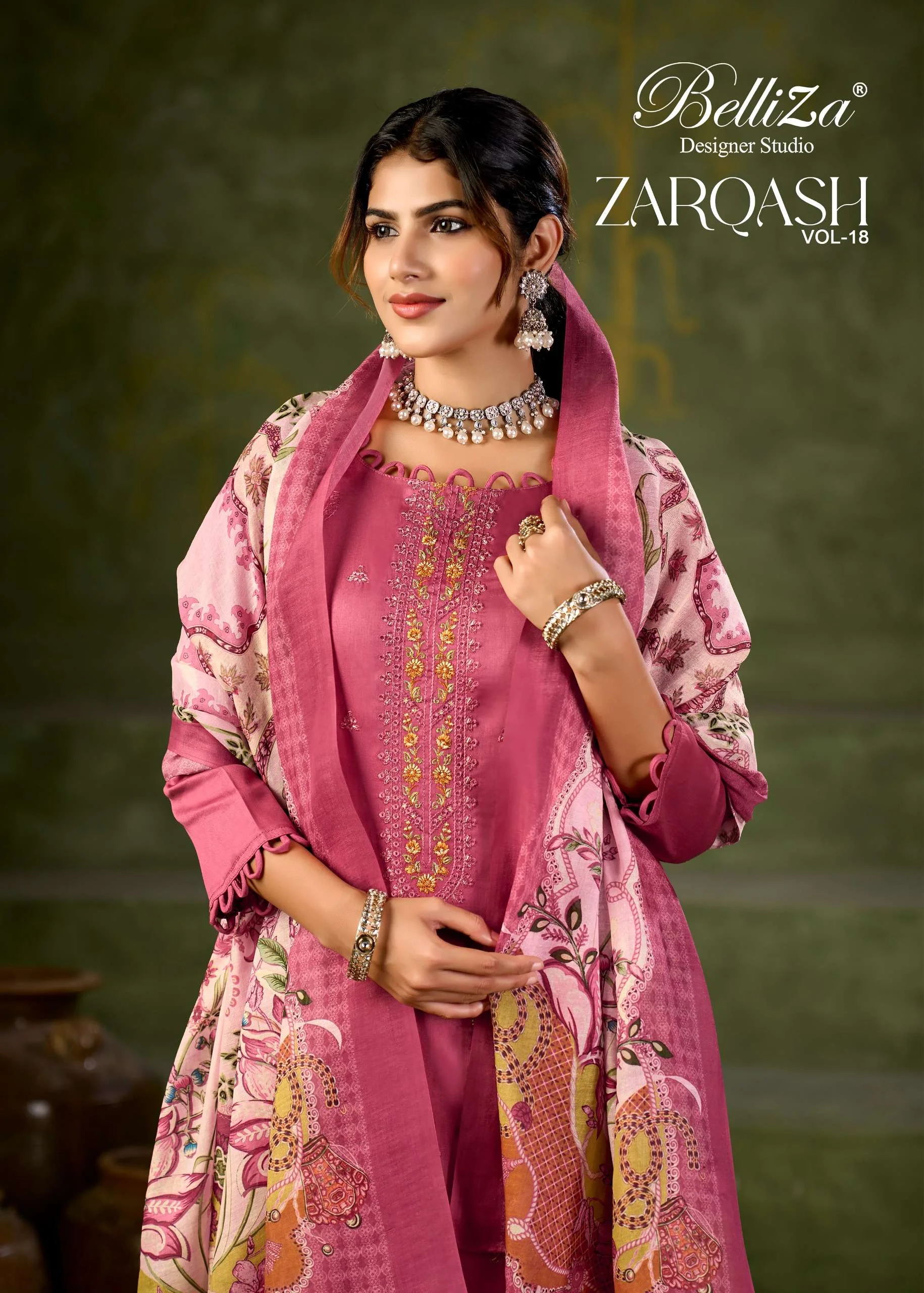 Belliza Designer Studio Zarqash Vol 18