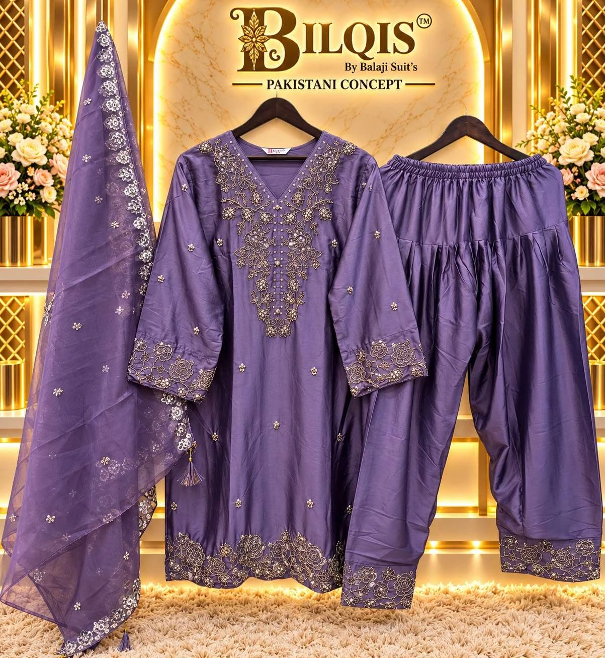 Bilqistm B 288 - Readymade Dress