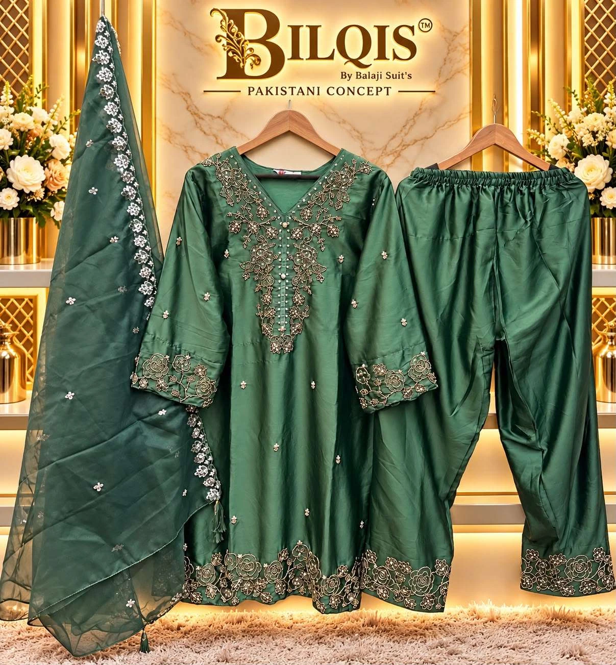 Bilqistm B 288 - Readymade Dress