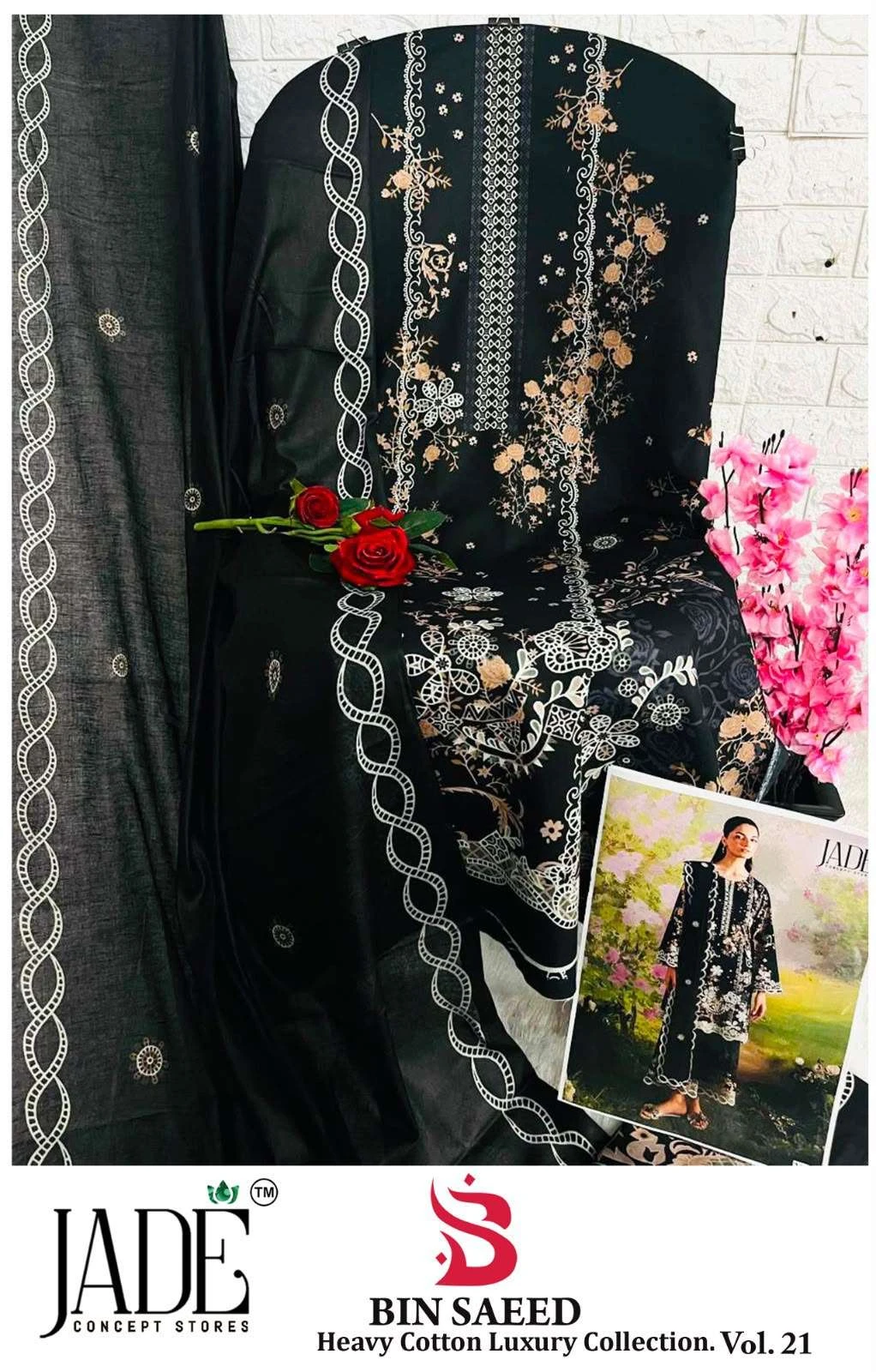 Bin Saeed Heavy Cotton Luxury Collection Vol 21