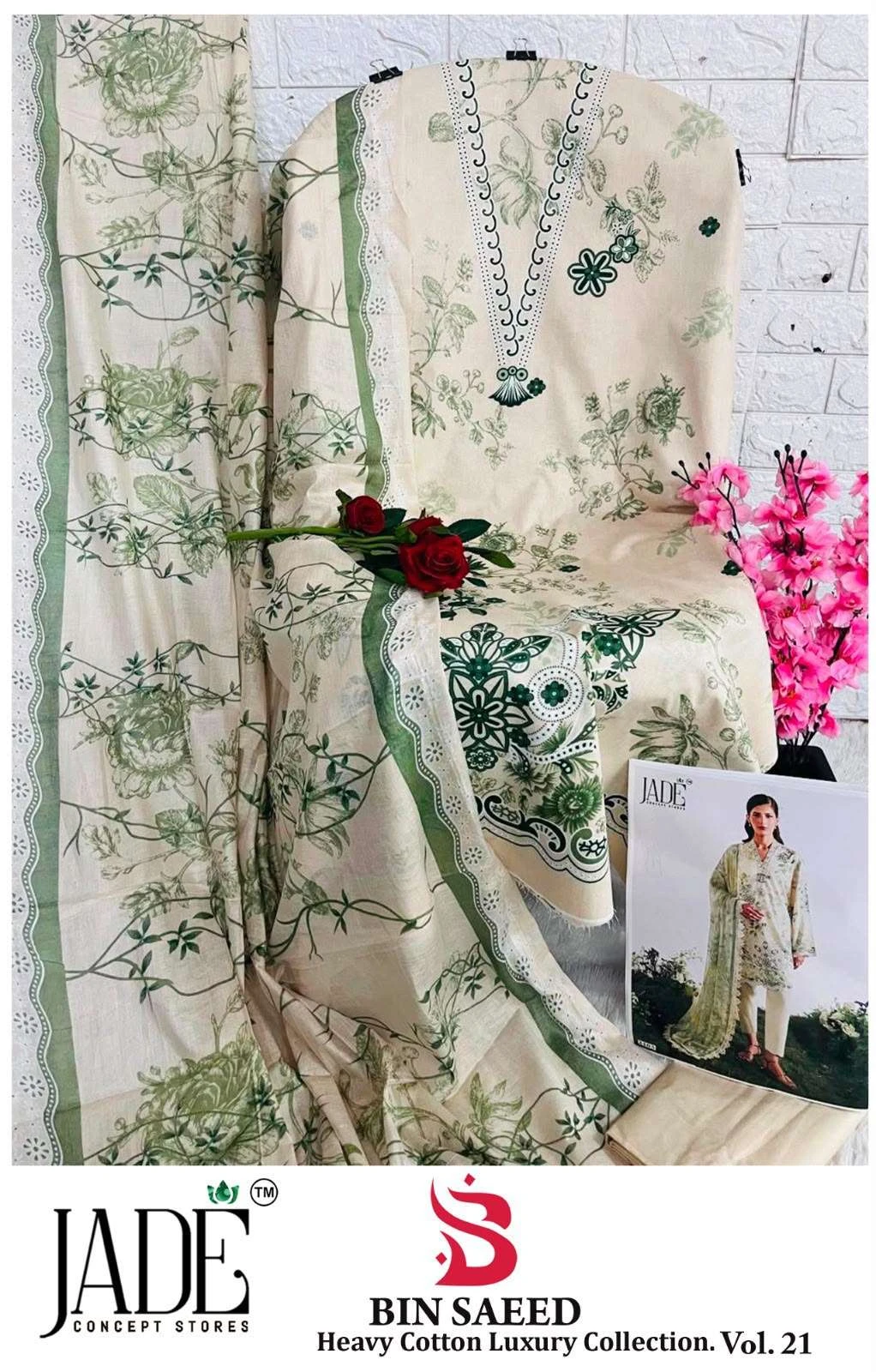 Bin Saeed Heavy Cotton Luxury Collection Vol 21