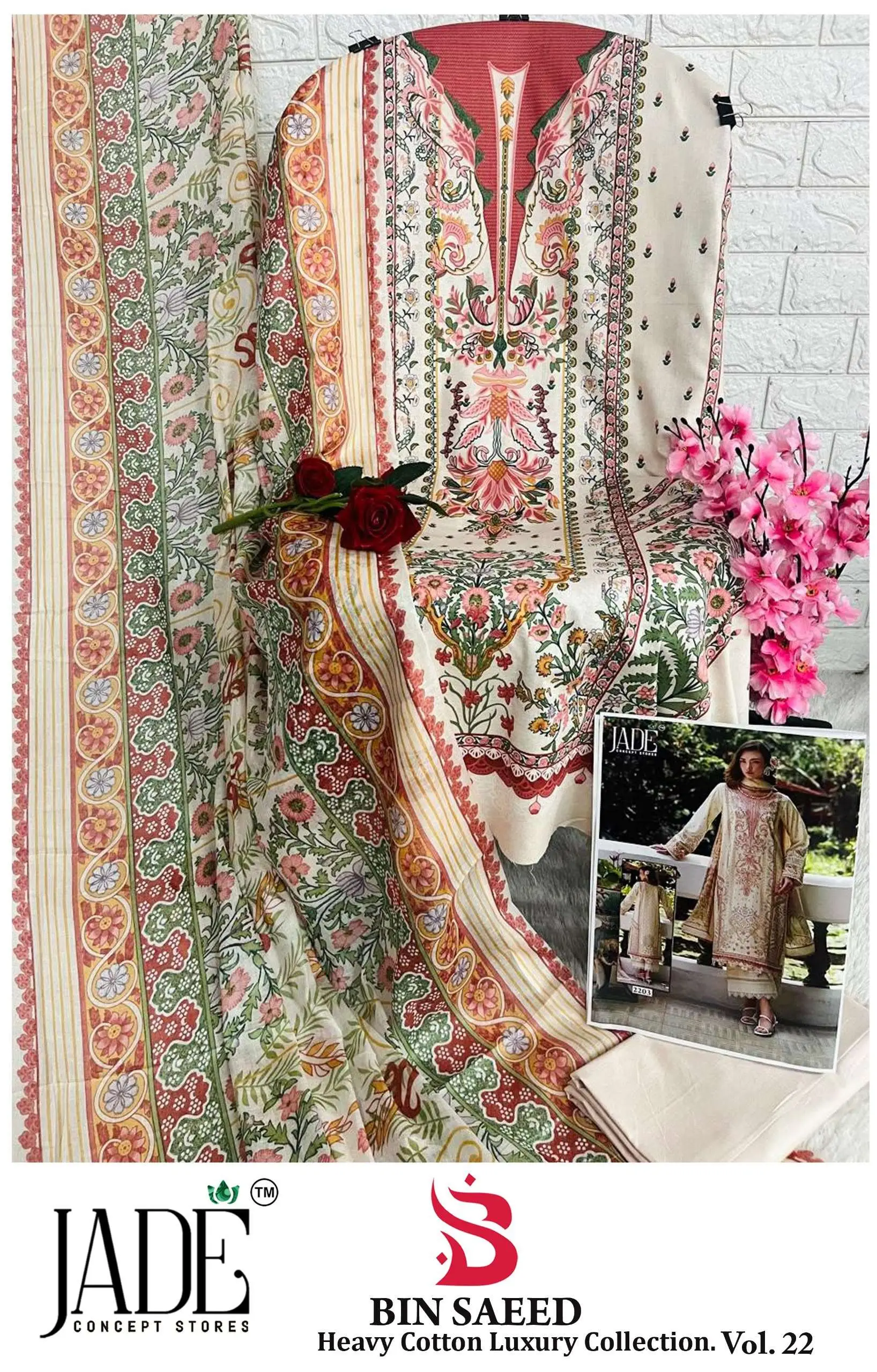 Bin Saeed Heavy Cotton Luxury Collection Vol 22