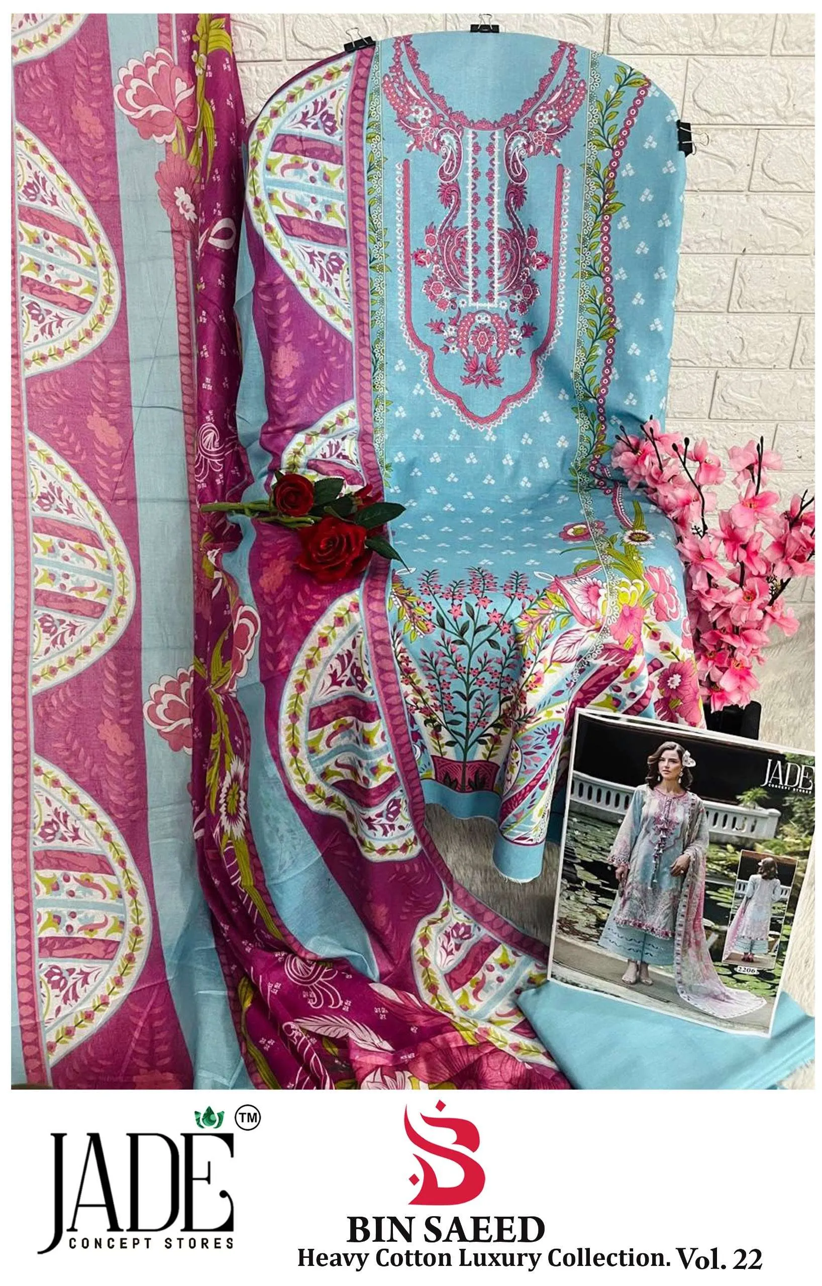 Bin Saeed Heavy Cotton Luxury Collection Vol 22