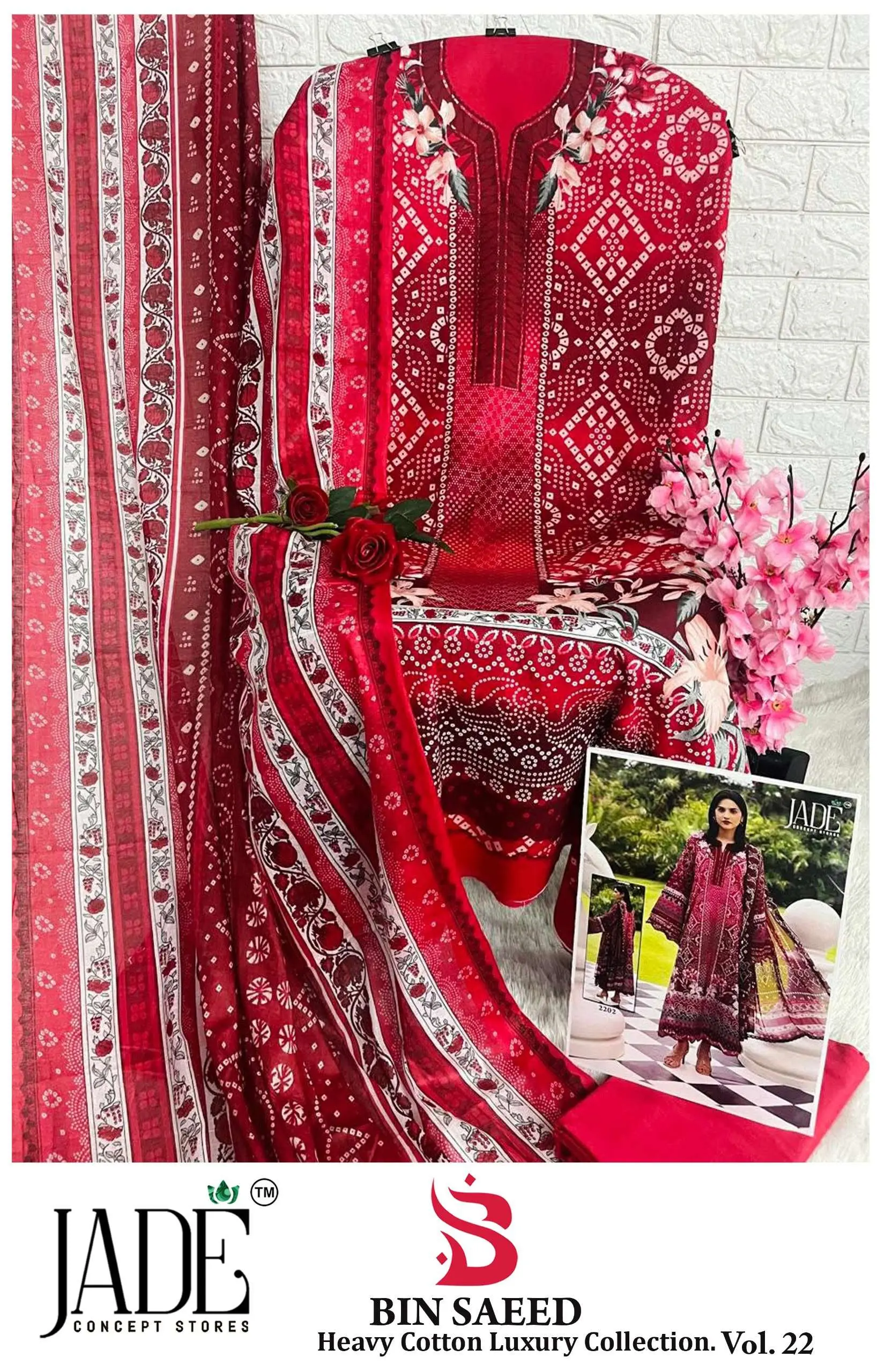 Bin Saeed Heavy Cotton Luxury Collection Vol 22