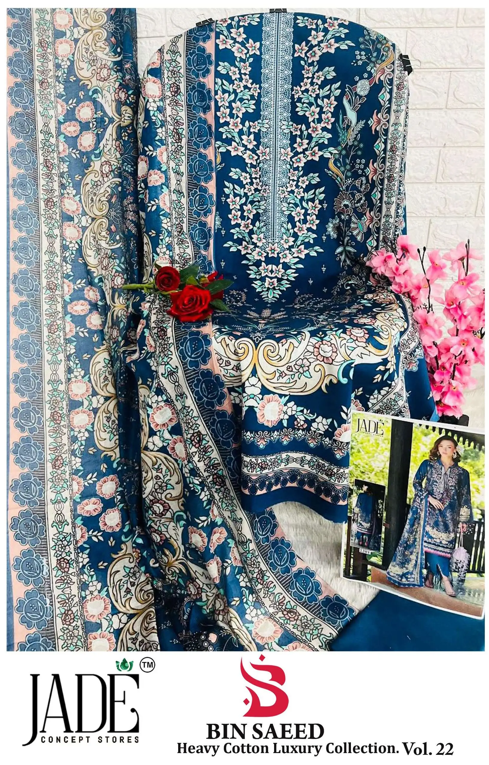 Bin Saeed Heavy Cotton Luxury Collection Vol 22