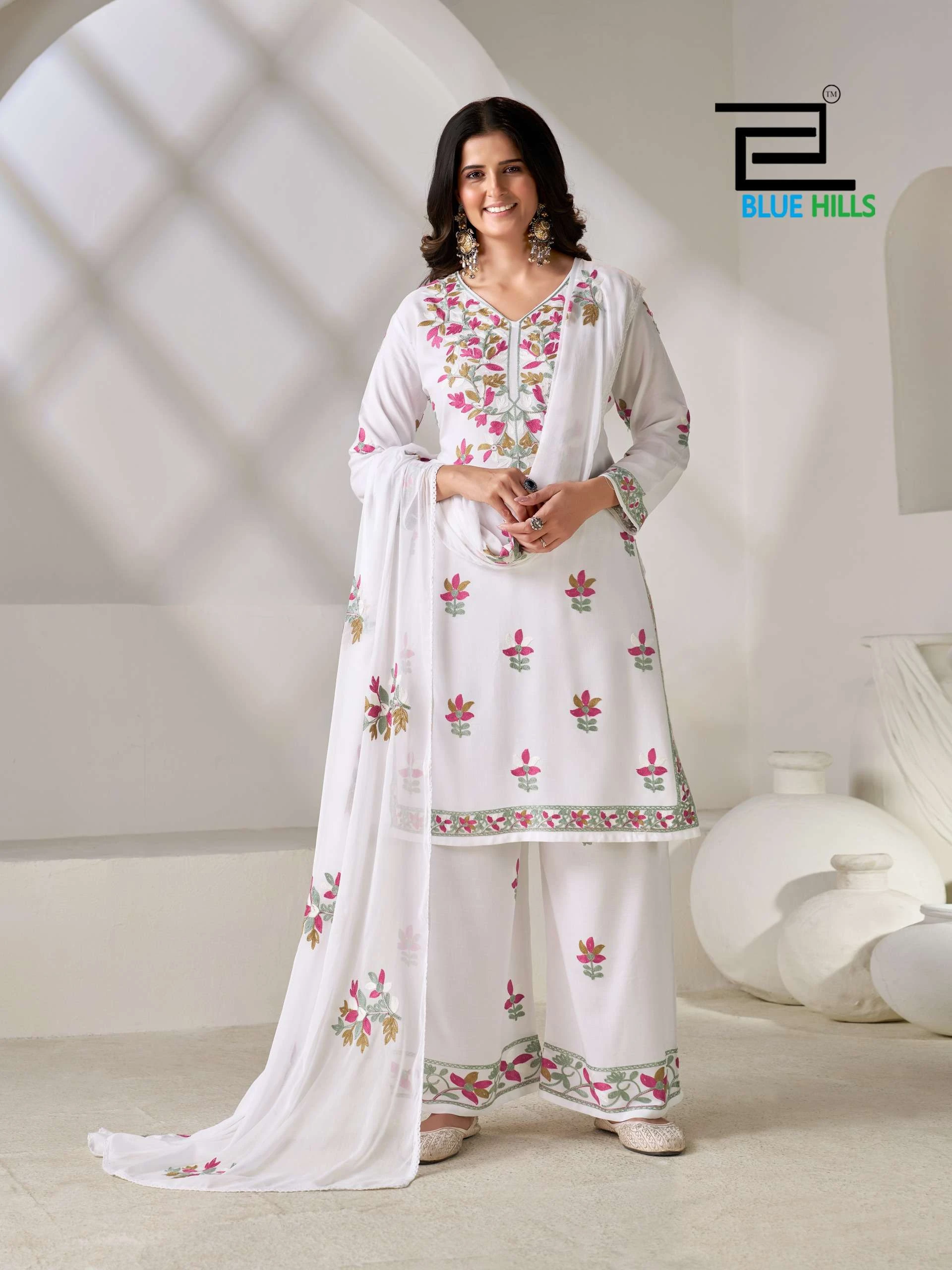 Blue Hills Rose Vol 5 - Readymade Dress