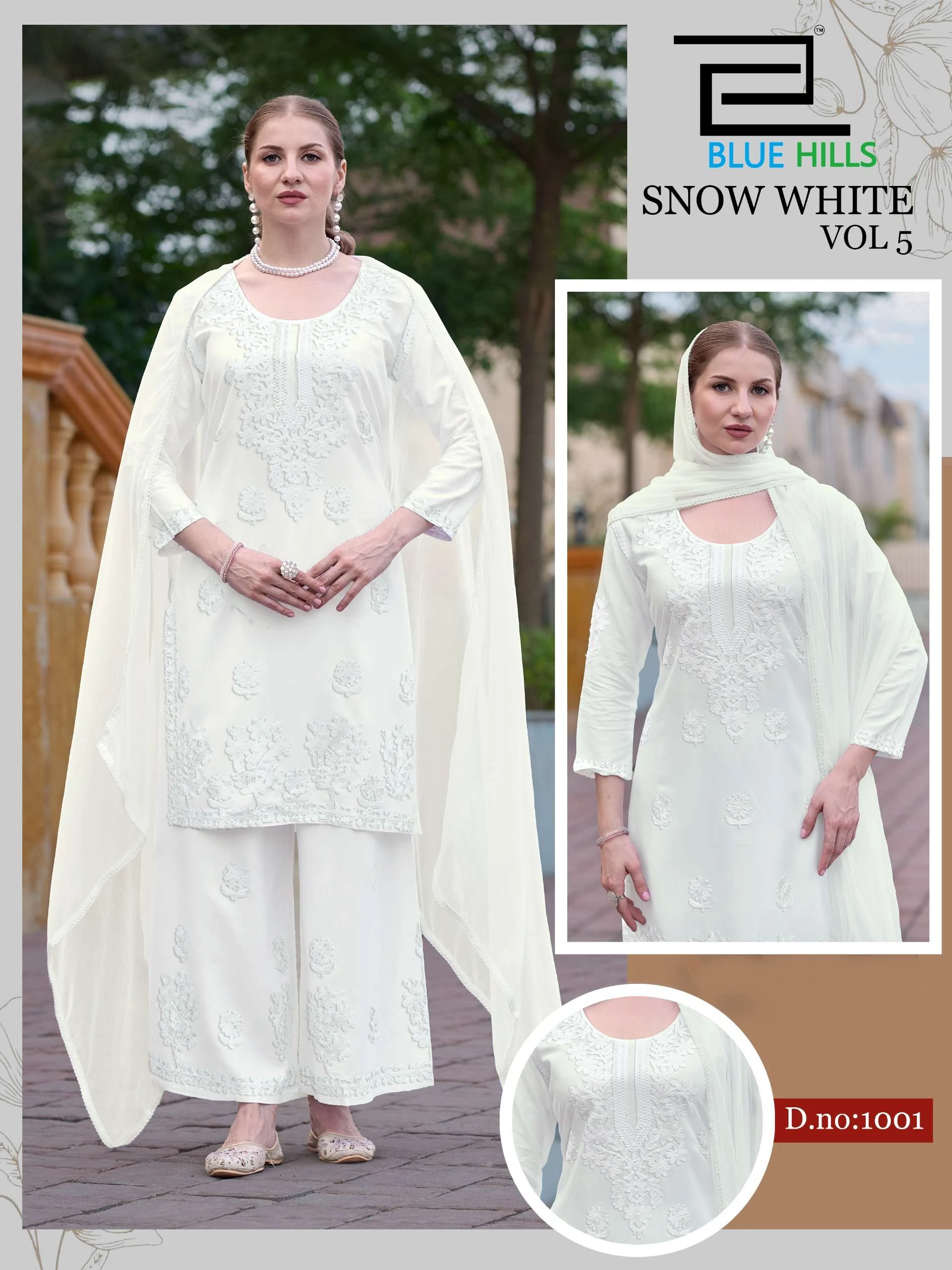 Blue Hills Snow White Vol 5 - Readymade Dress