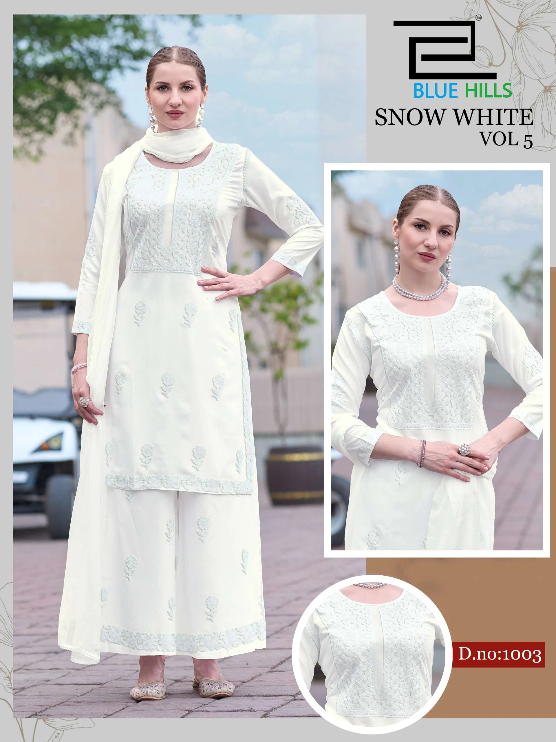 Blue Hills Snow White Vol 5 - Readymade Dress
