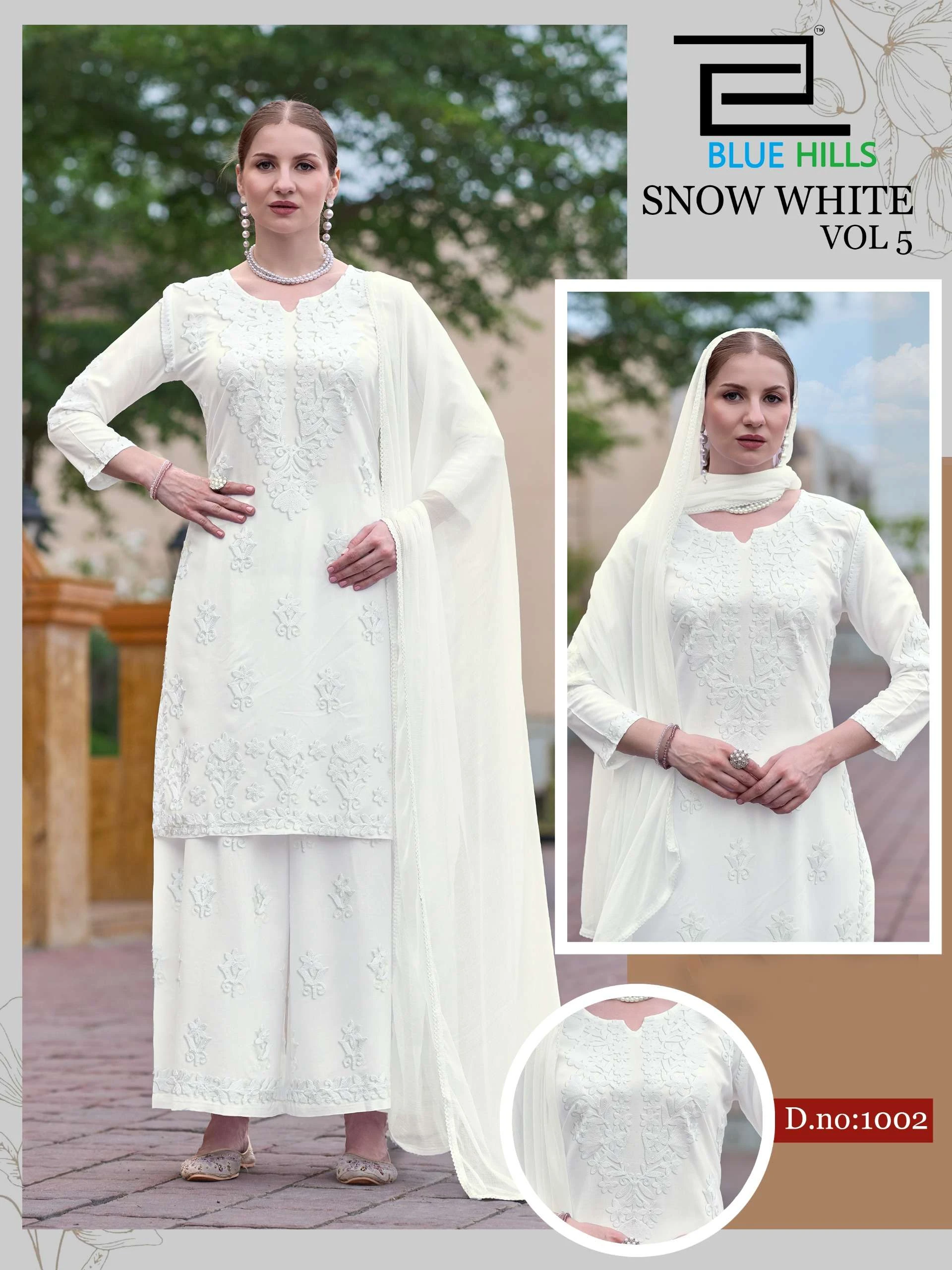 Blue Hills Snow White Vol 5 - Readymade Dress