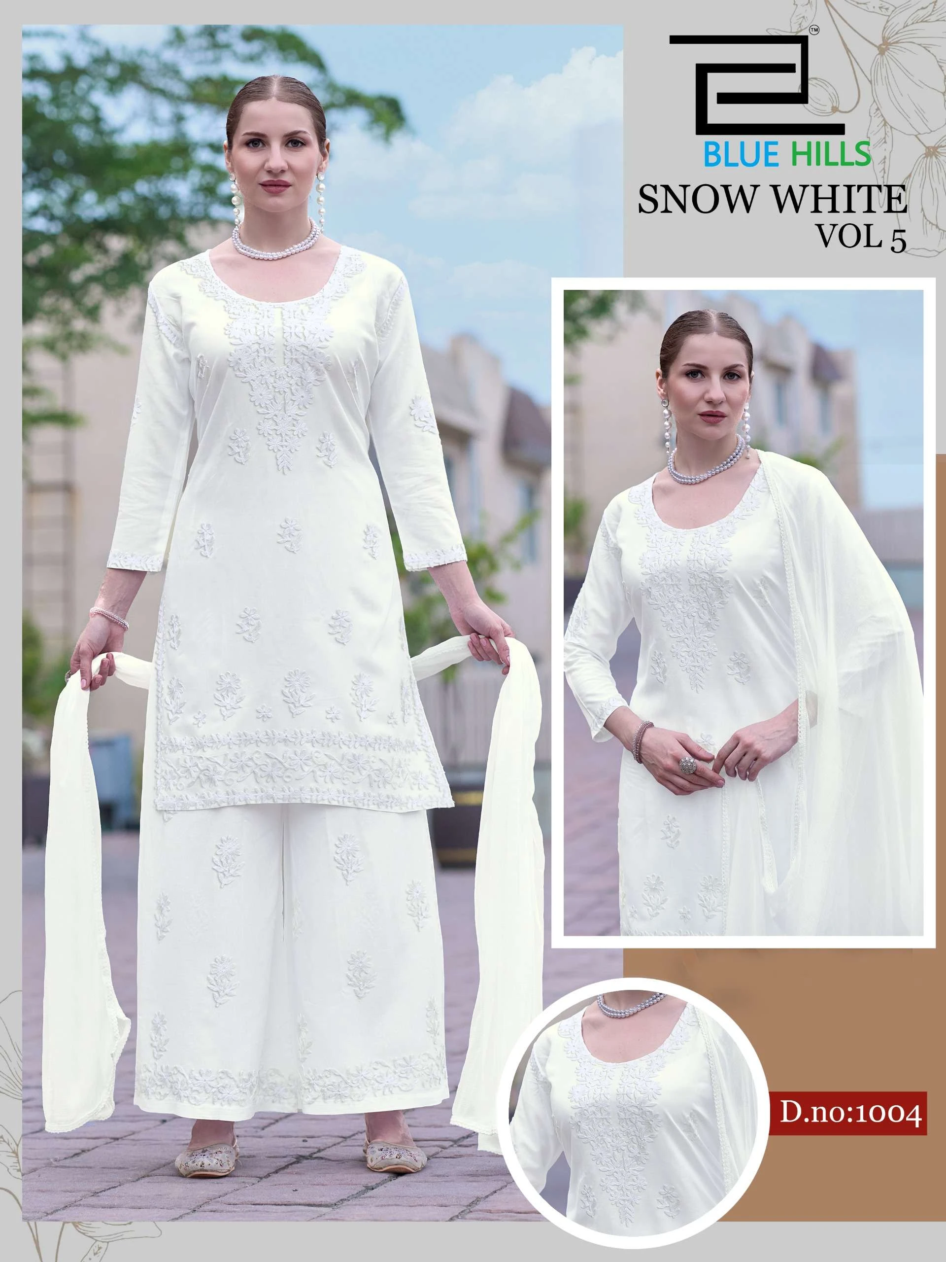 Blue Hills Snow White Vol 5 - Readymade Dress