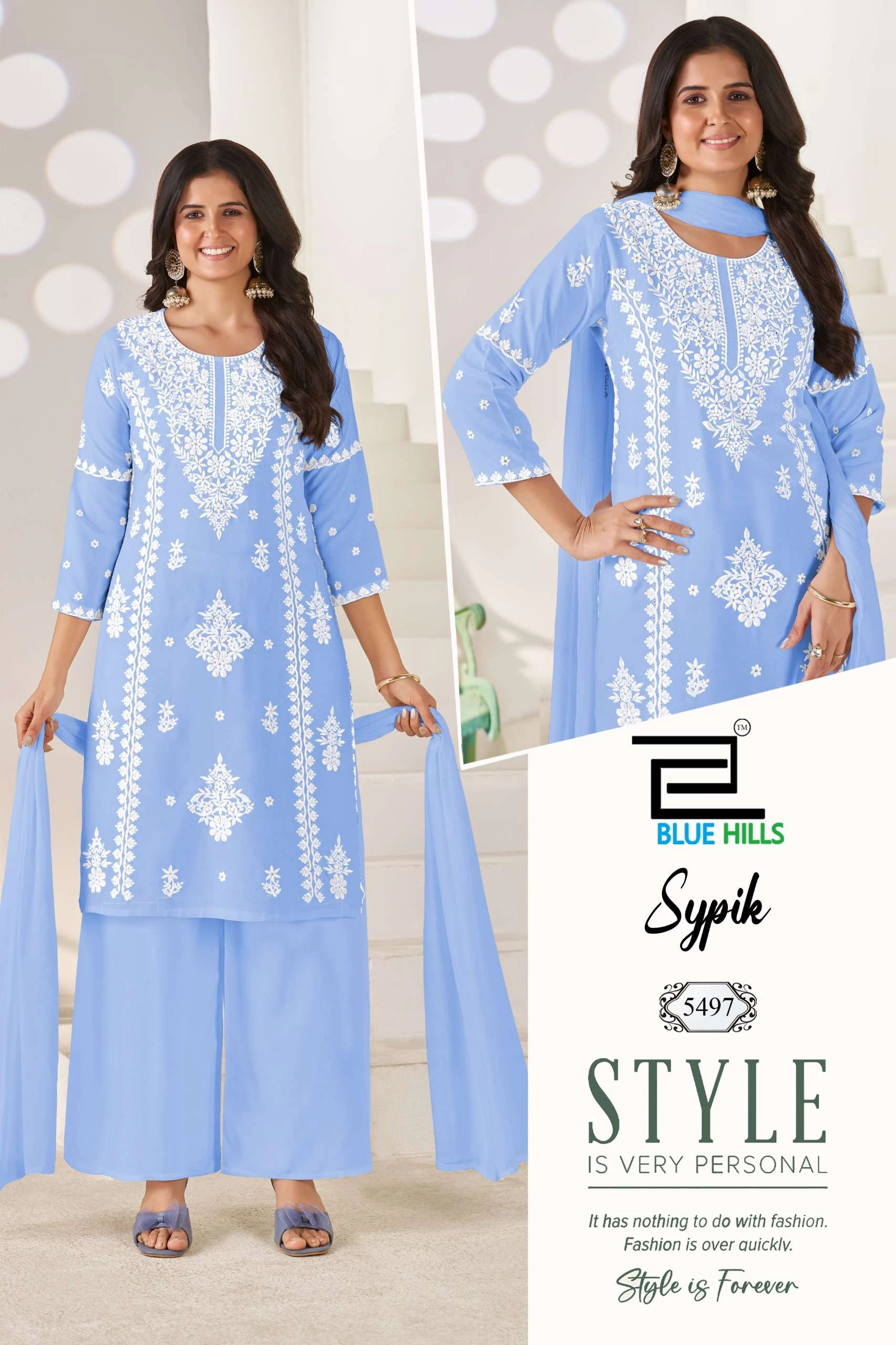 Blue Hills Sypik - Readymade Dress