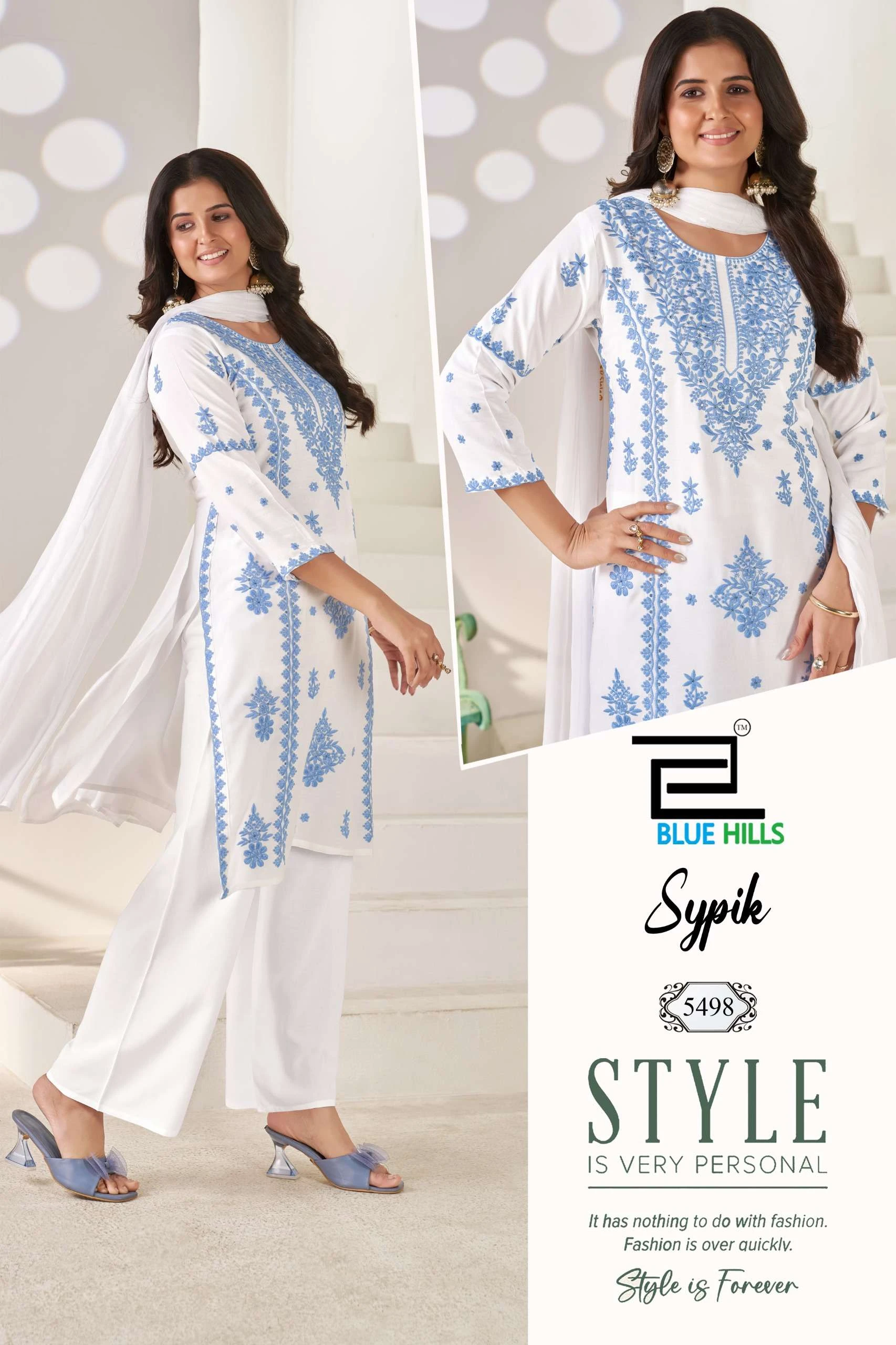 Blue Hills Sypik - Readymade Dress