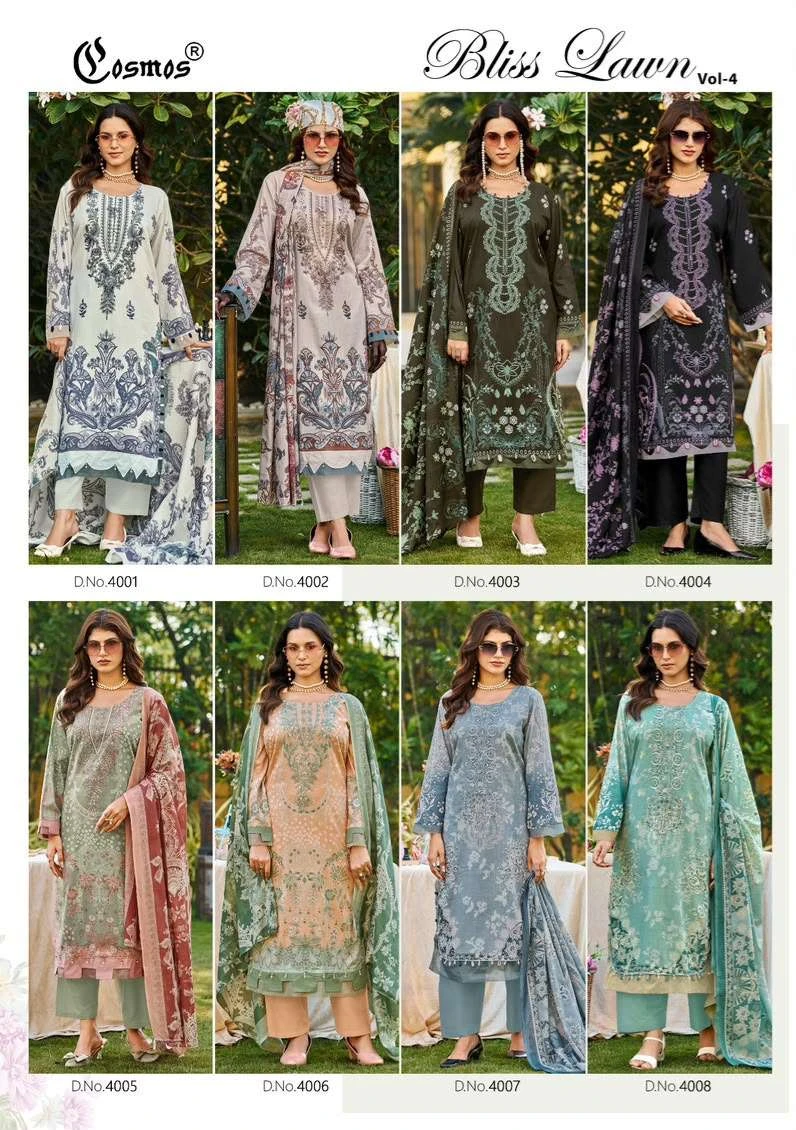 Cosmos Fashion Bliss Lawn Vol 4