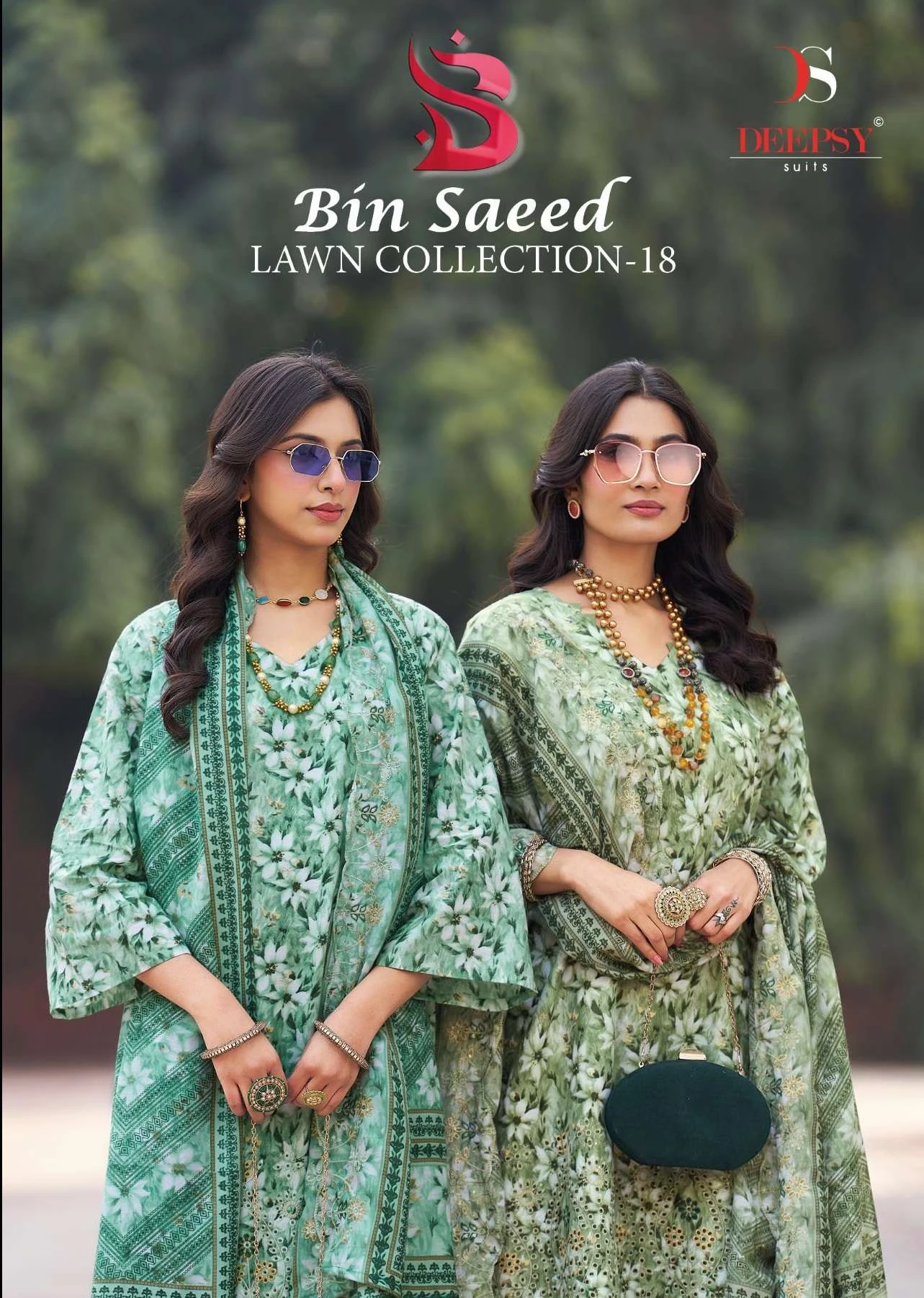Deepsy Suits Bin Saeed Lawn Collection Vol 18