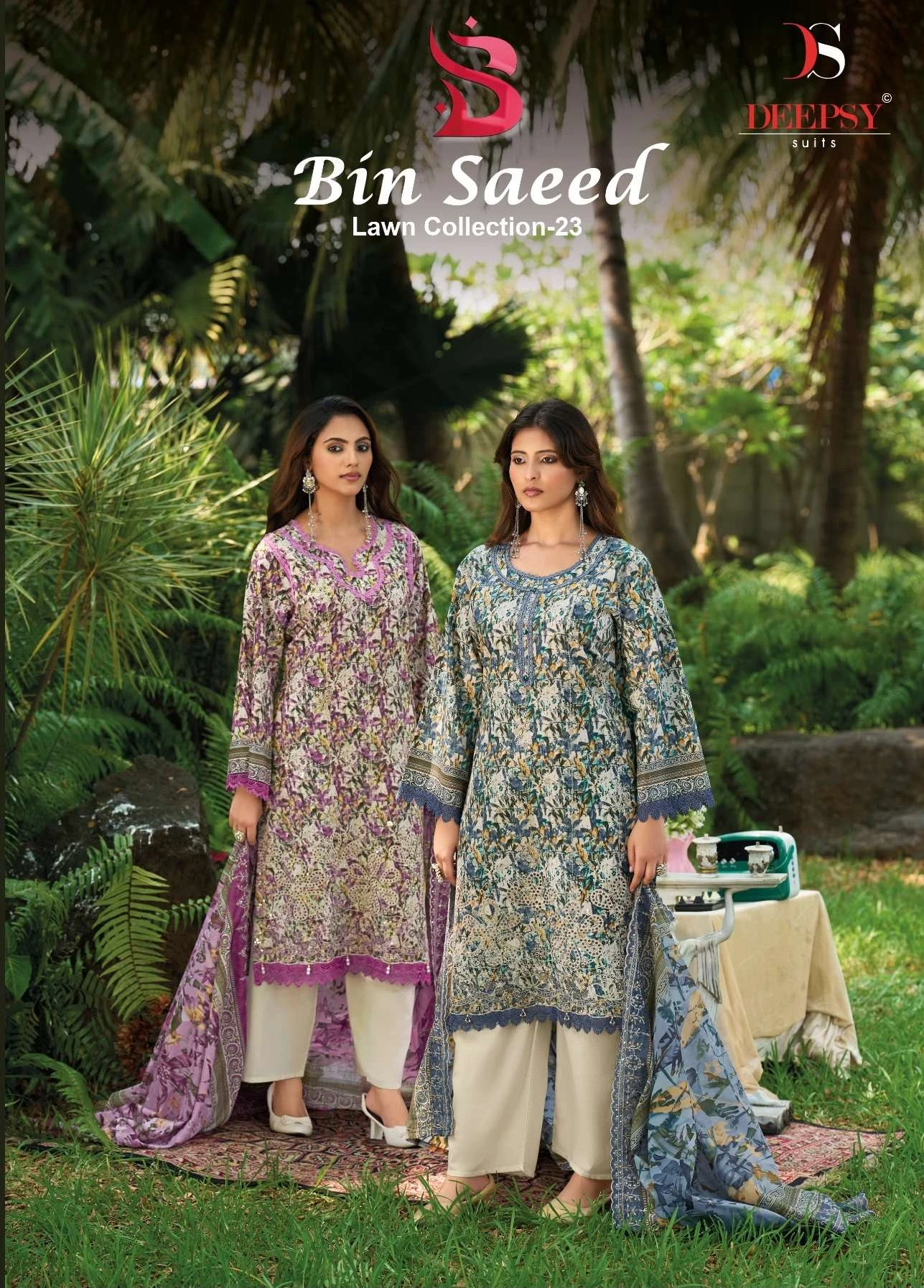 Deepsy Suits Bin Saeed Lawn Collection Vol 23