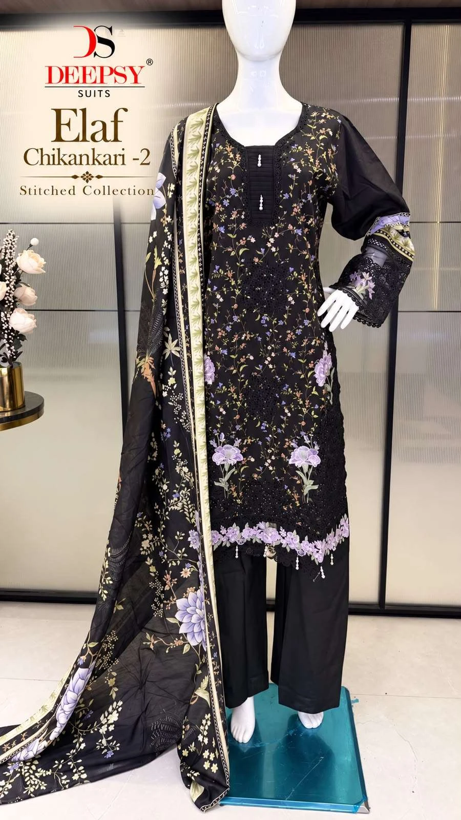 Deepsy Suits Elaf Chikankari Vol 2 Ready Made Collection - Readymade Dress