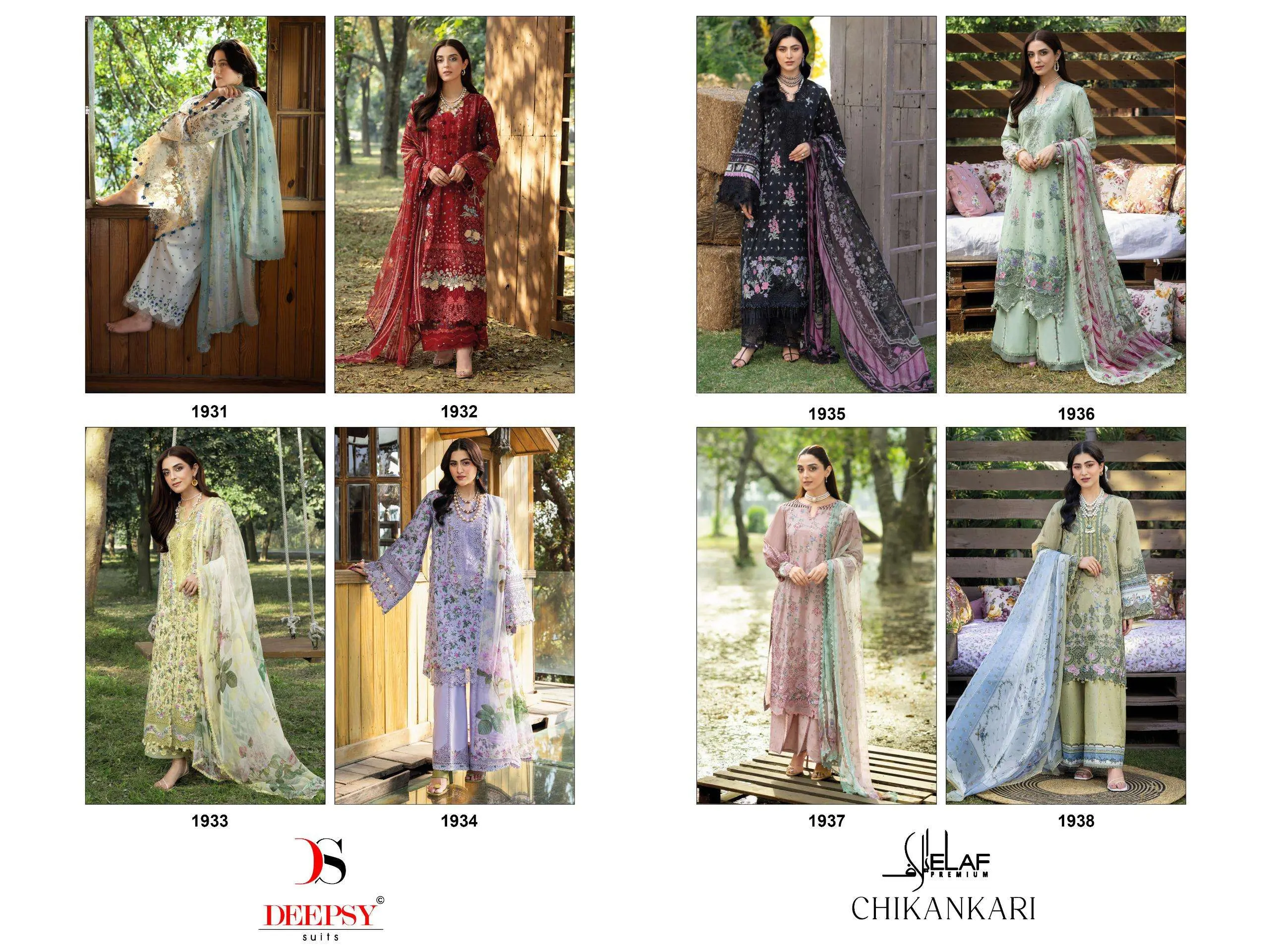 Deepsy Suits Elaf Chikankari
