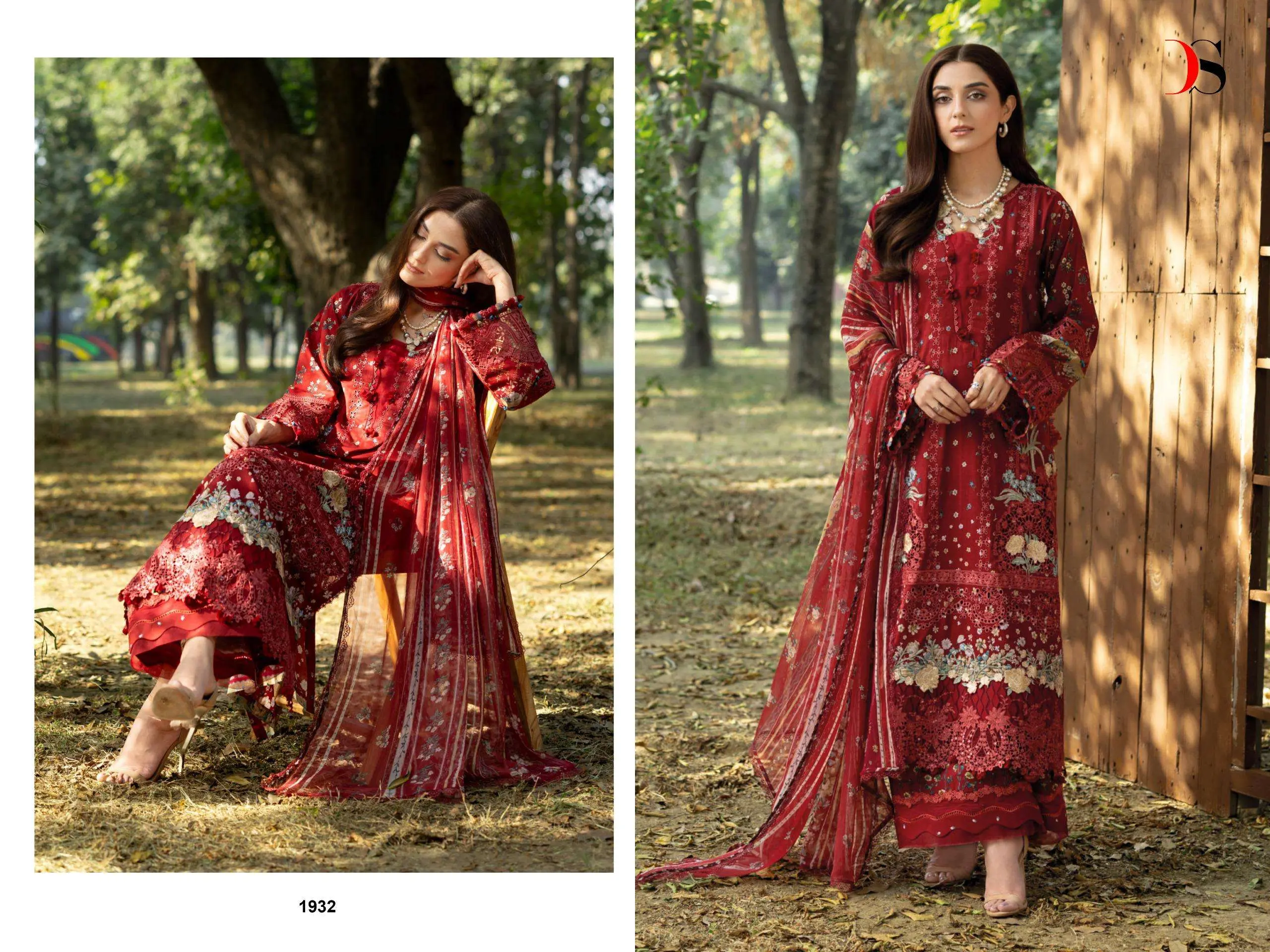 Deepsy Suits Elaf Chikankari