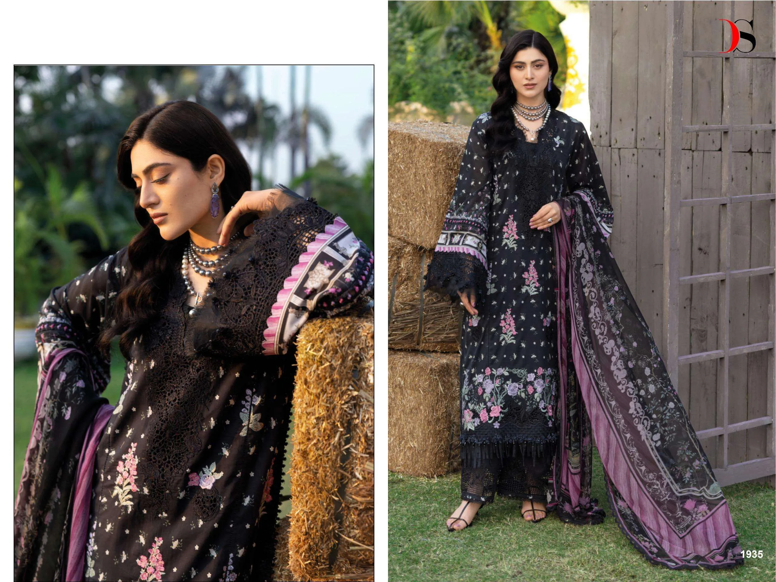 Deepsy Suits Elaf Chikankari